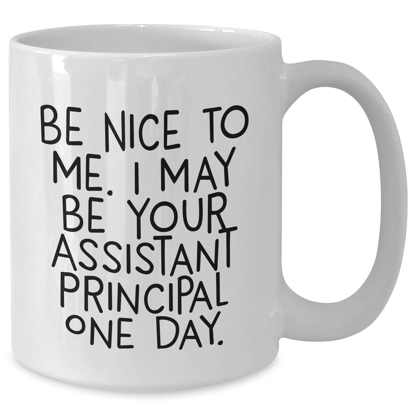Funny White Coffee Mugs for Assistant Principal, Gifts from Men to Assistant Principal, Graduation Unique Gifts - Additional