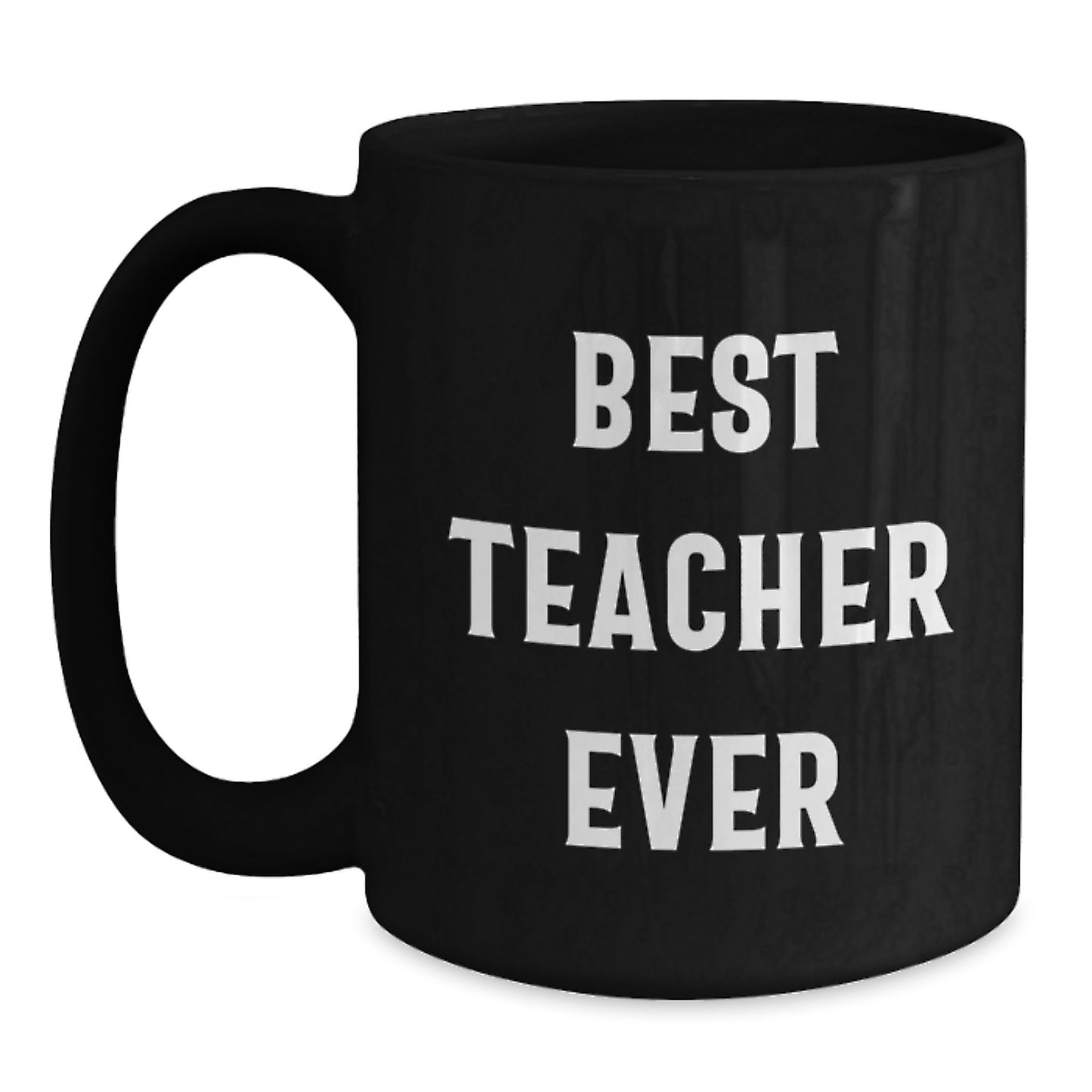 Funny Teacher Gifts from Men, Best 'You're the Best' Christmas Unique Gifts for Teacher, Teacher Black Coffee Mug - Main