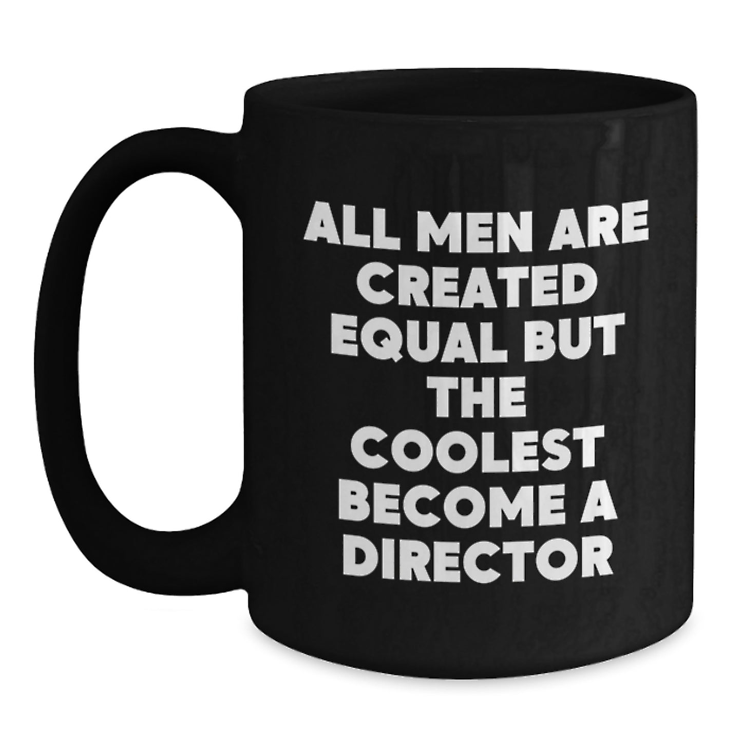 Funny Director Gifts from Friends, Unique Black Coffee Mugs for Director, Christmas Unique Gifts for Director - Main