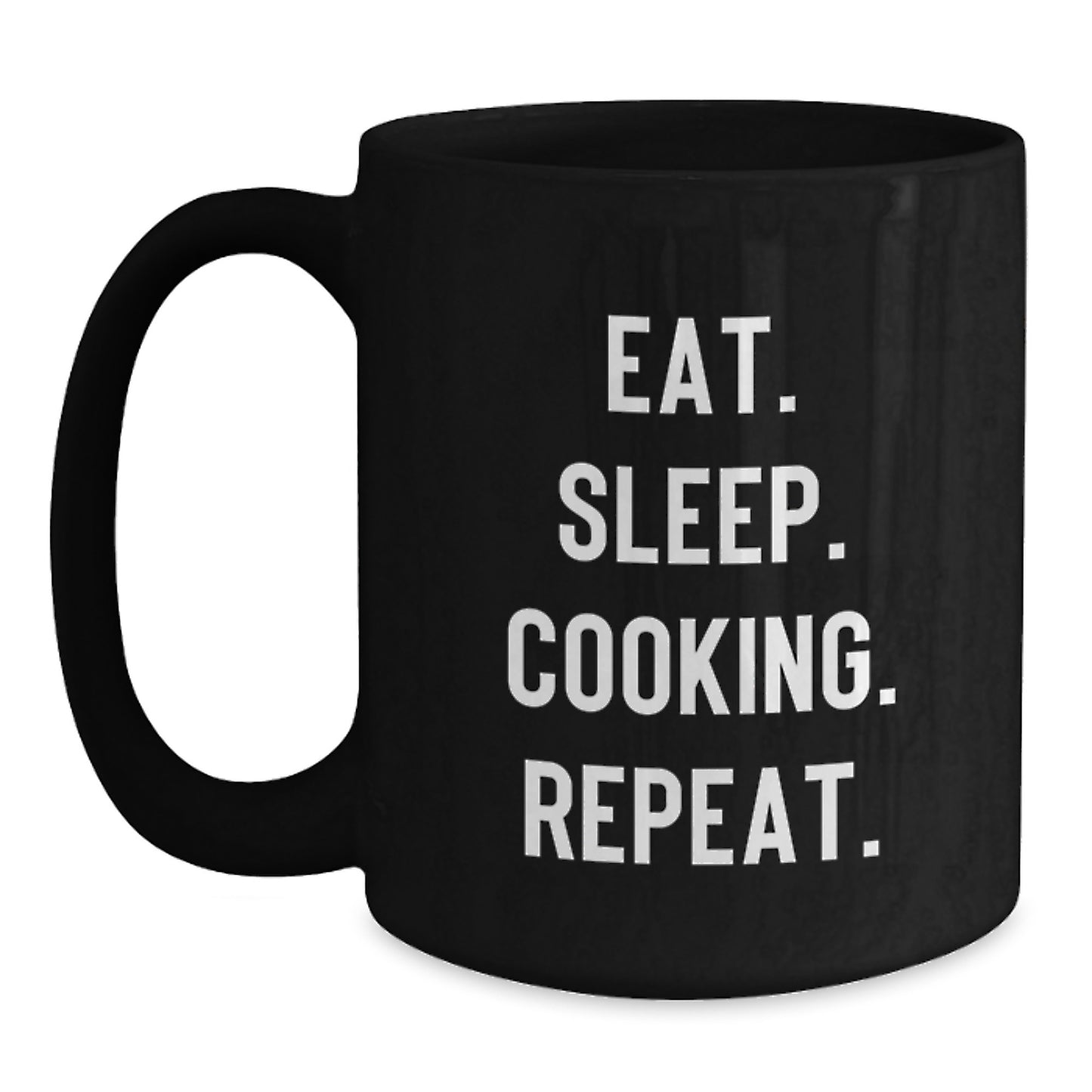 Funny Cooking Quote Black Coffee Mugs Funny Gifts for Cooking Lovers Friends Family Men Women on Christmas Unique Gifts from Friends - Main
