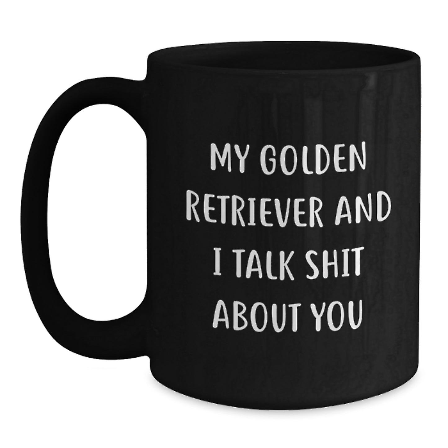 Golden Retriever Dog Lover Funny Coffee Mug Gifts from Friends for Dad on Father's Day - Main