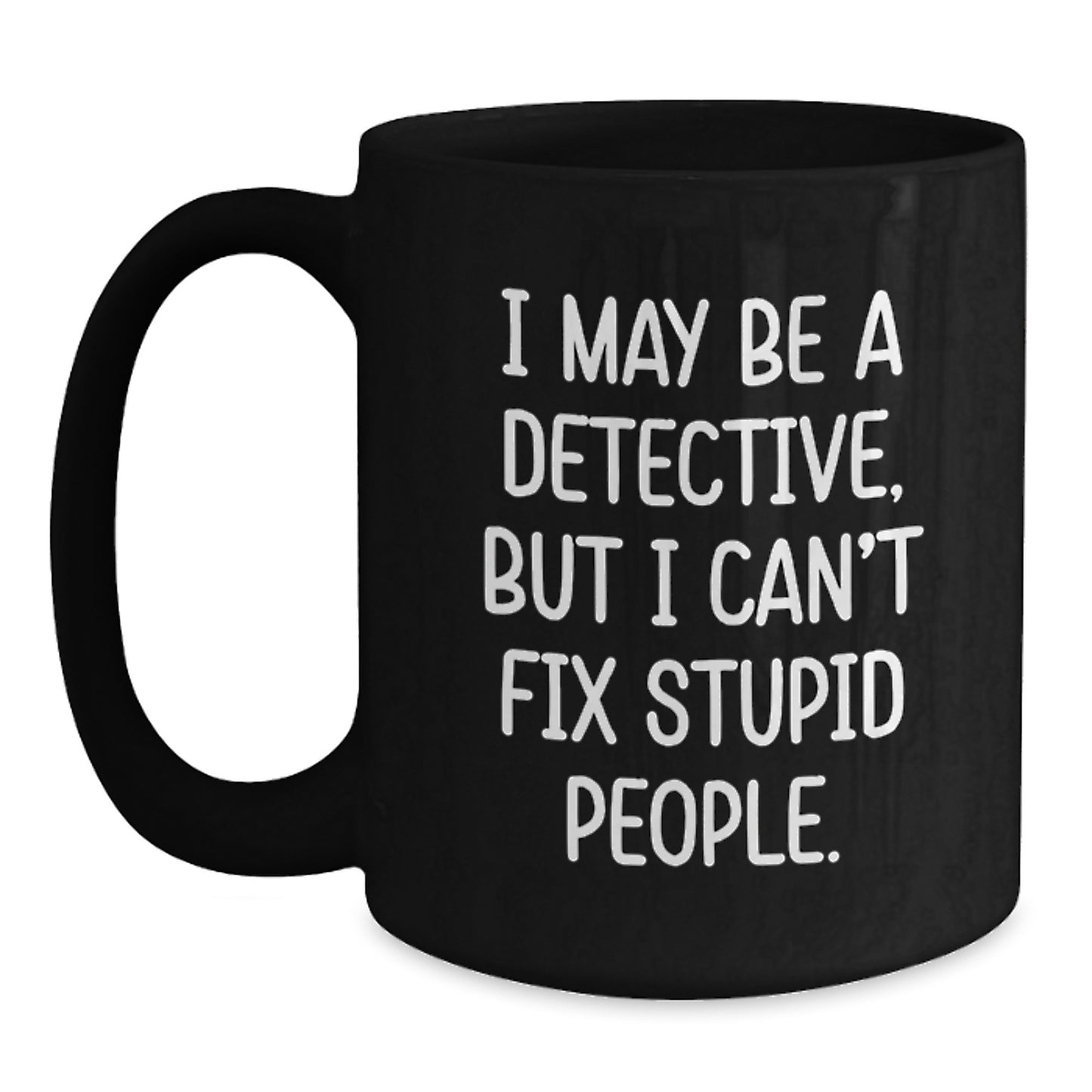 Detective-Themed Funny Mugs for Father's Day Unique Gifts from Family to Men - Main