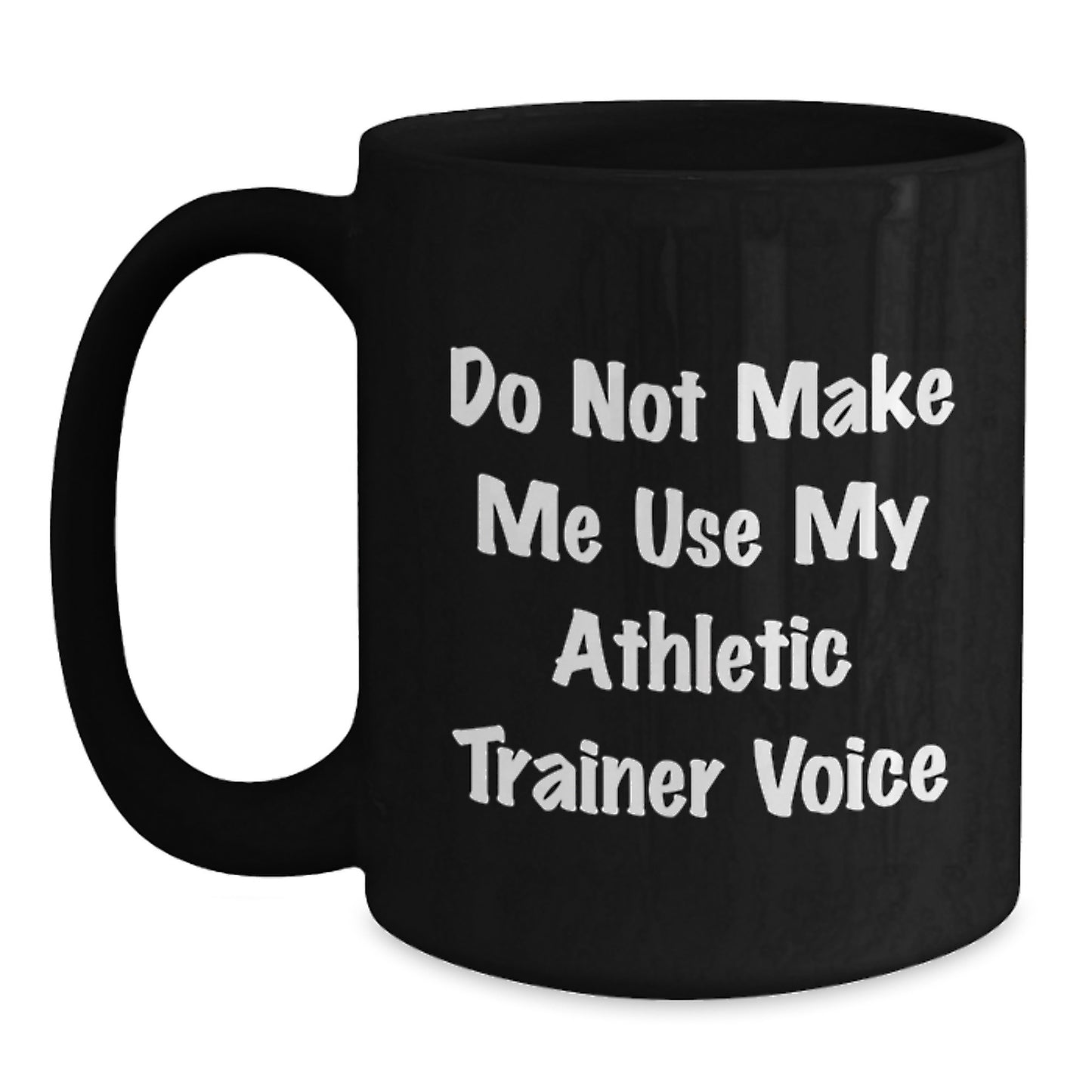 Athletic Trainer Keepsake Black Coffee New Mug for Him Graduation Gift - Main