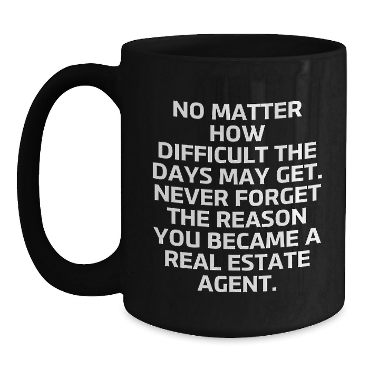 Unique Gifts from Family to Real Estate Agent Men, Funny Inspirational Coffee Mug for Graduation - Main