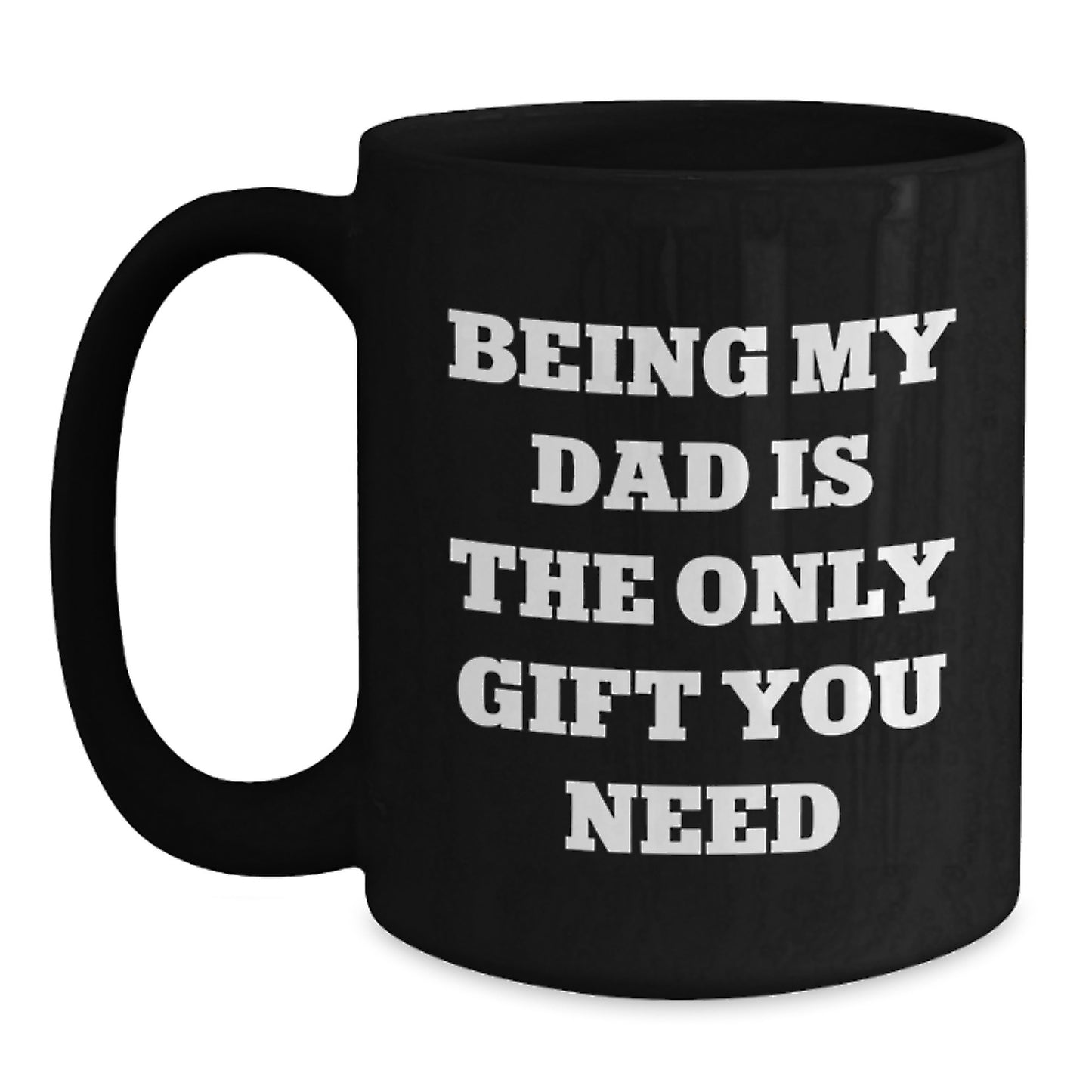 Funny Dad Black Coffee Mugs Gifts from Men to Dad on Graduation Unique Day - Main