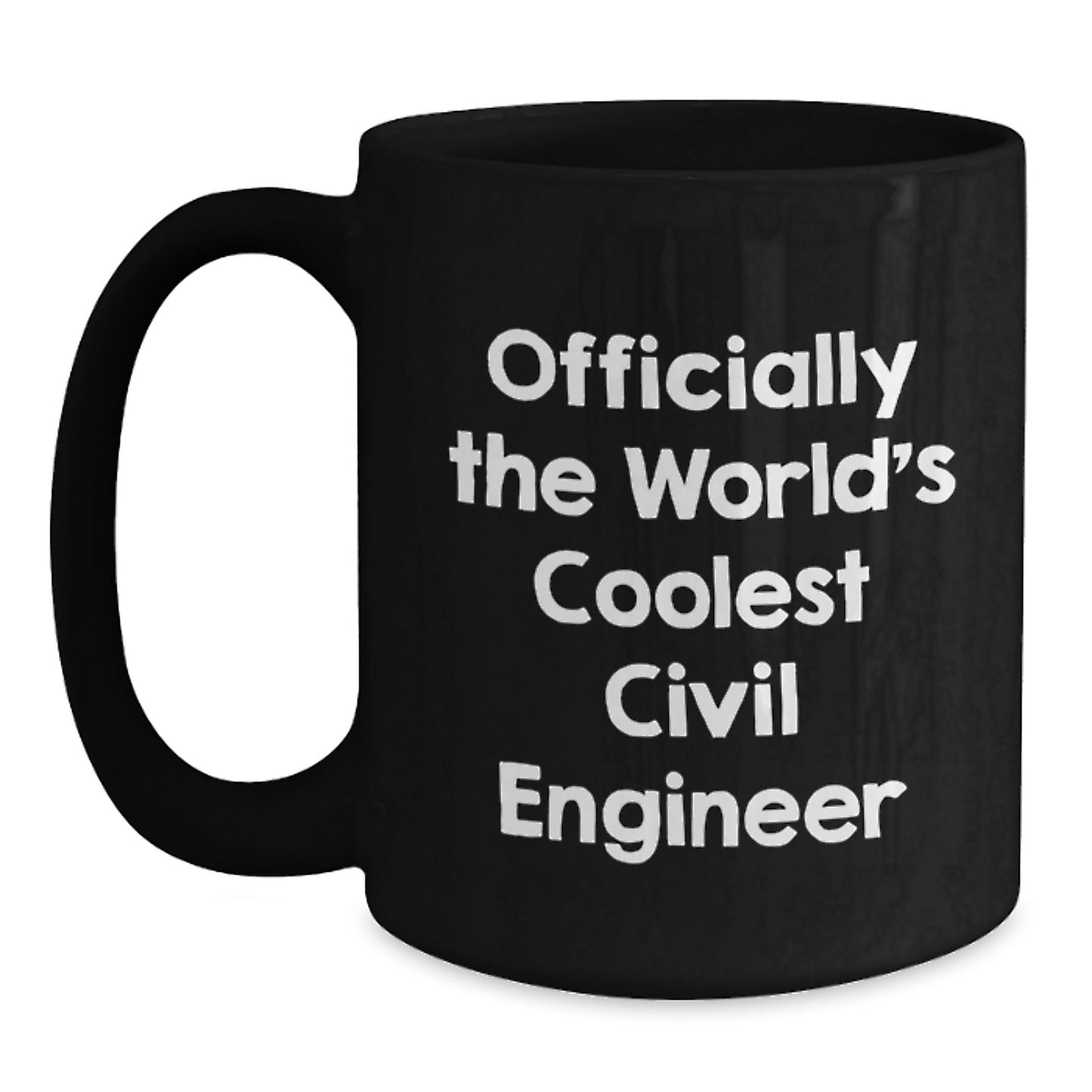 Civil Engineer Keepsake Mug for Him World's Coolest Birthday Gift - Main