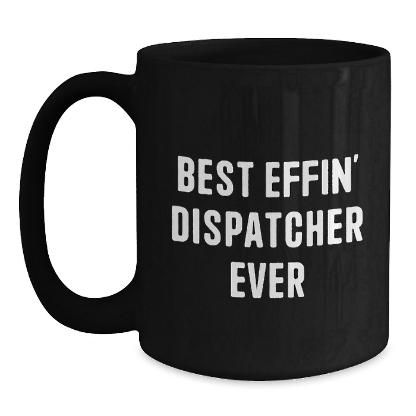 Dispatcher Keepsake Black Coffee Mug for Him Birthday Premium Gift - Main