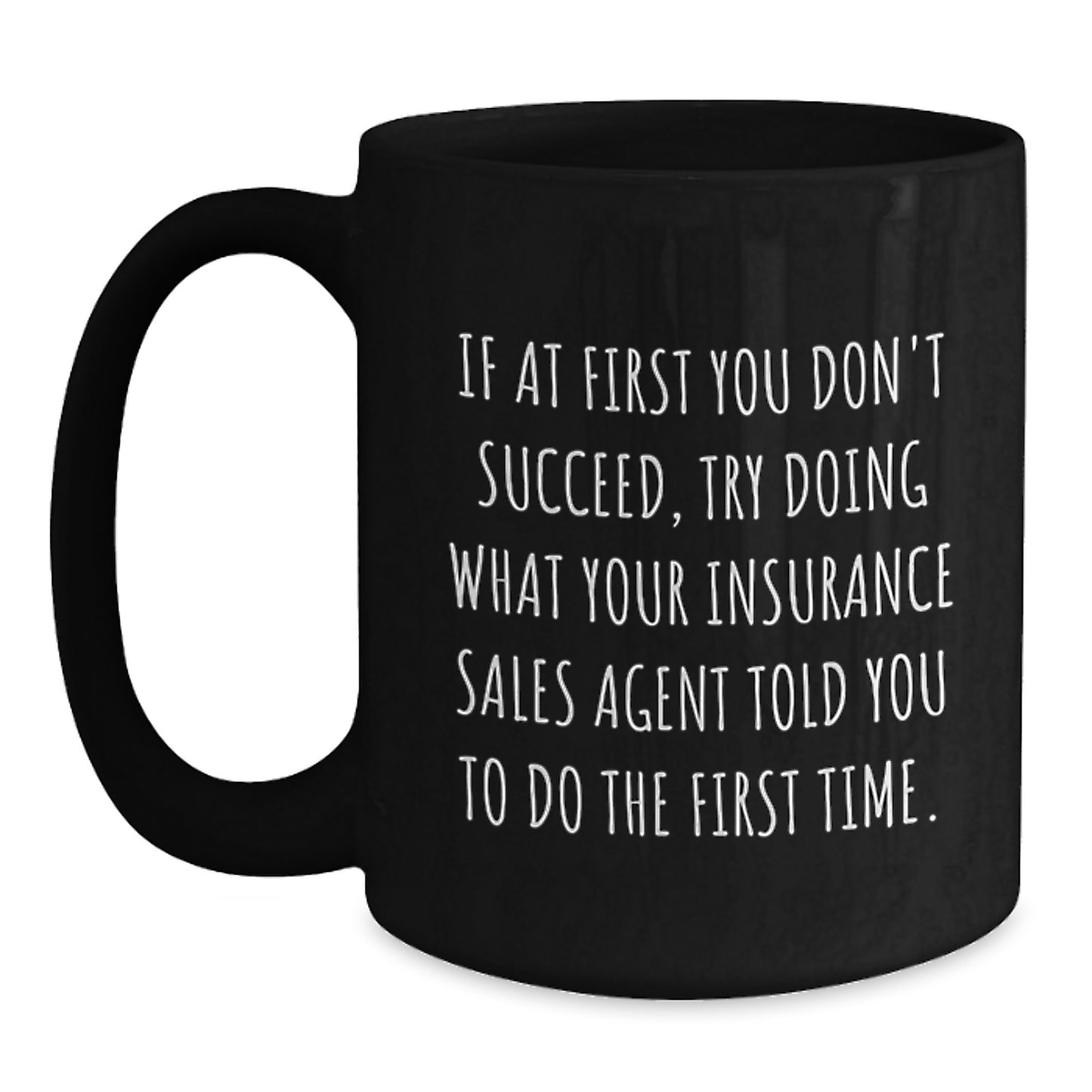 Insurance Agent Keepsake Mug for Him Birthday Gift 11oz Ceramic - Main