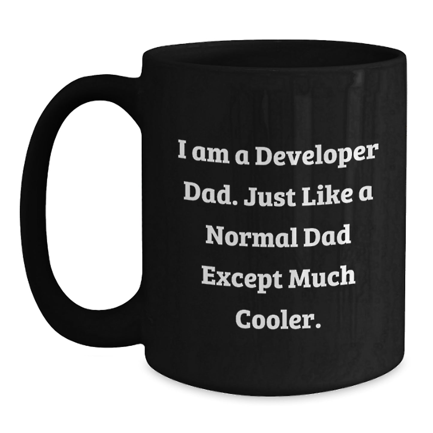 Cool Developer Dad Mug for Friends Birthday Gift - Main