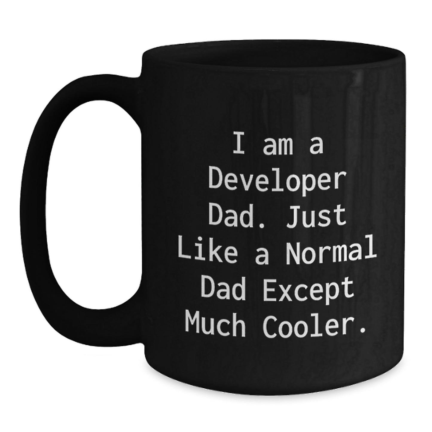 Birthday Gift for Her Developer Dad Mug Present - Main