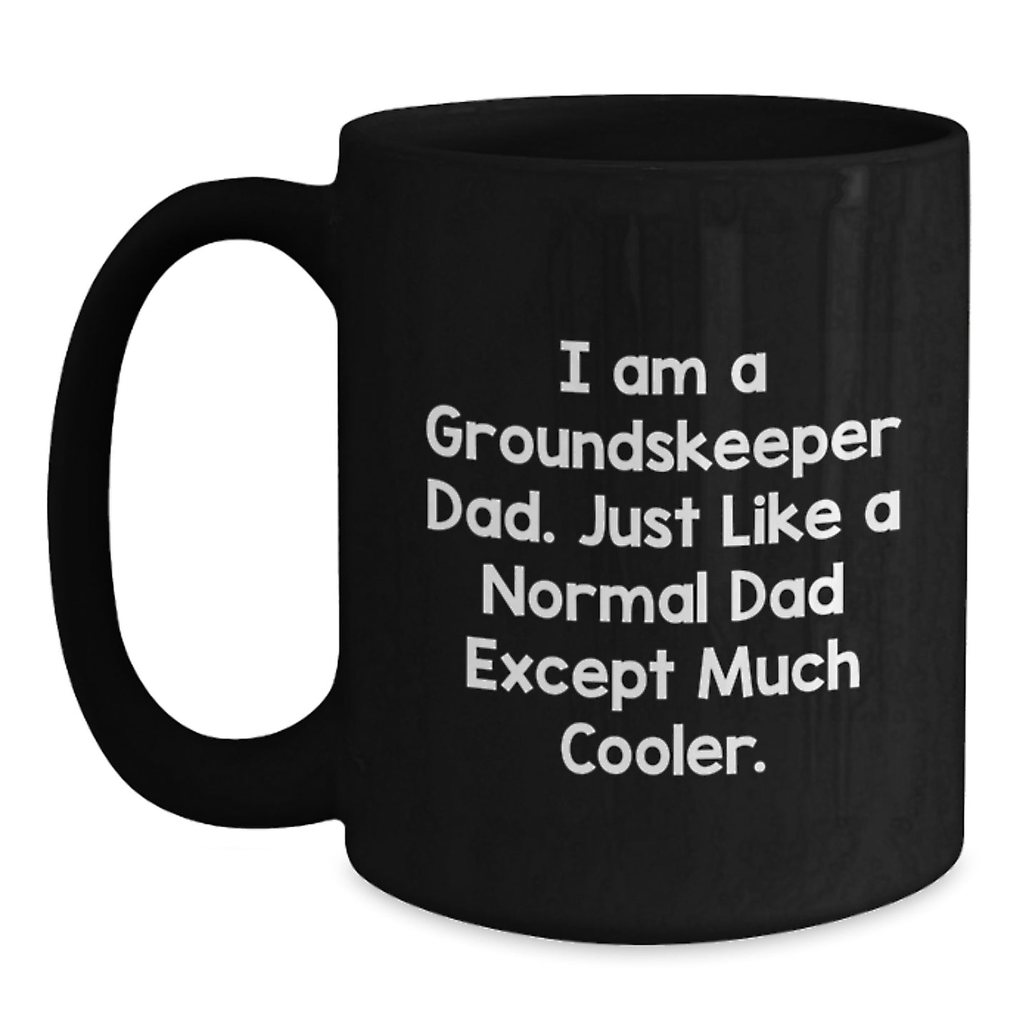 Birthday Gift for Her Groundskeeper Dad Mug – Surprise Present - Main