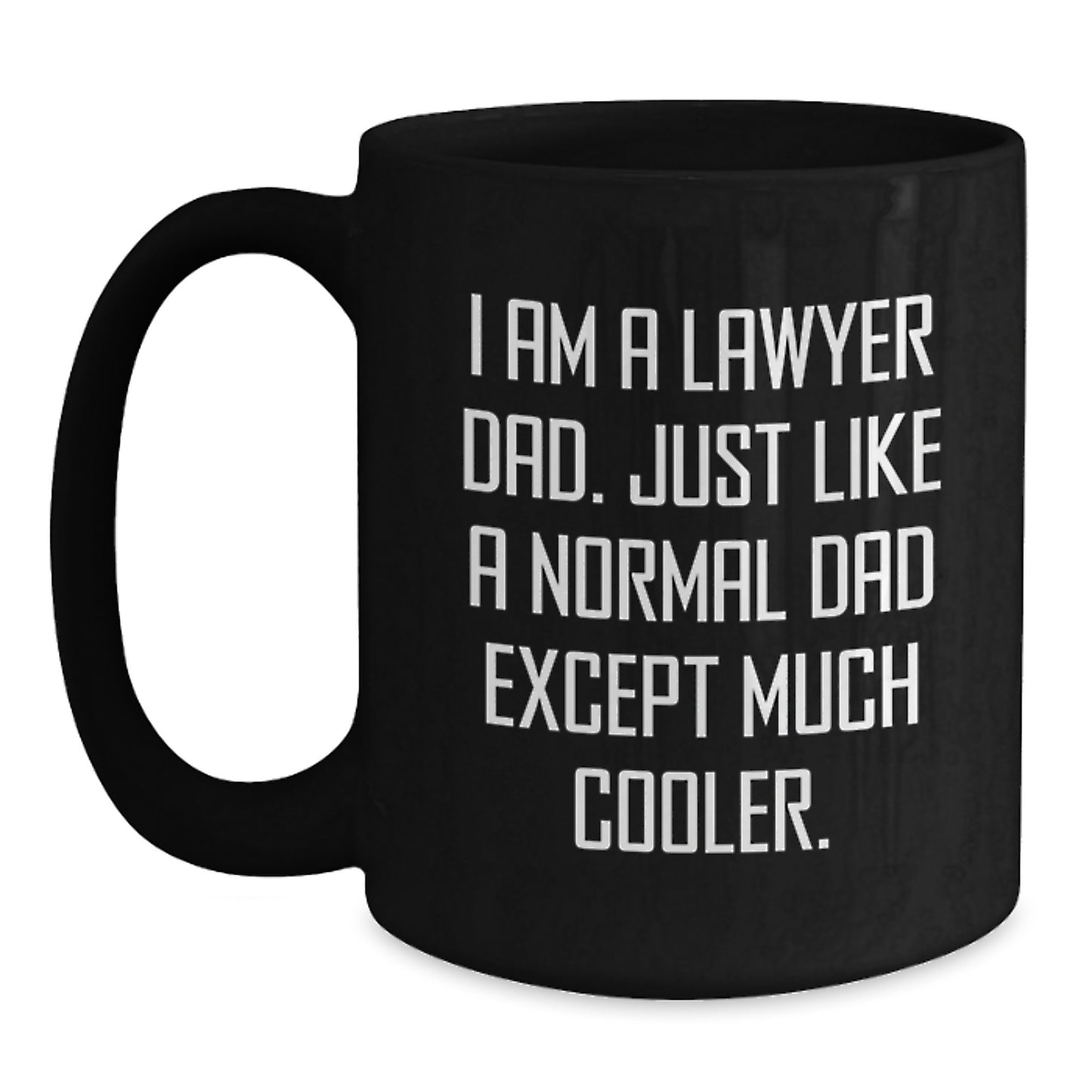 Lawyer Black Coffee Mug Keepsake for Him Birthday Gift Cool Ultimate - Main