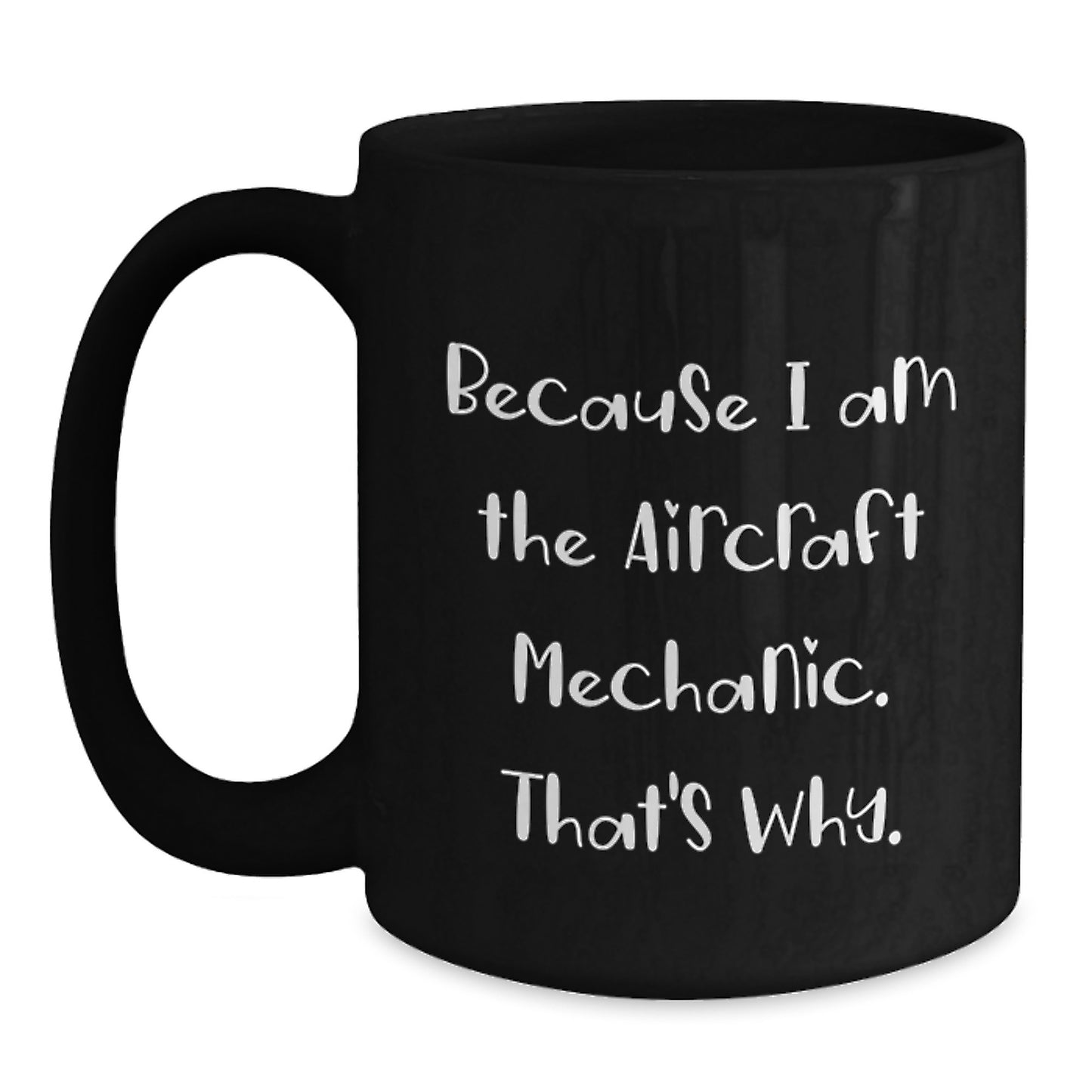 Birthday Gift Aircraft Mechanic Mug Present for Her - Main