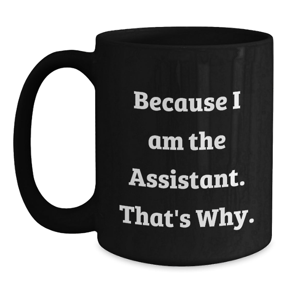 Christmas Gift for Her - Humorous Assistant Coffee Mug Present - Main