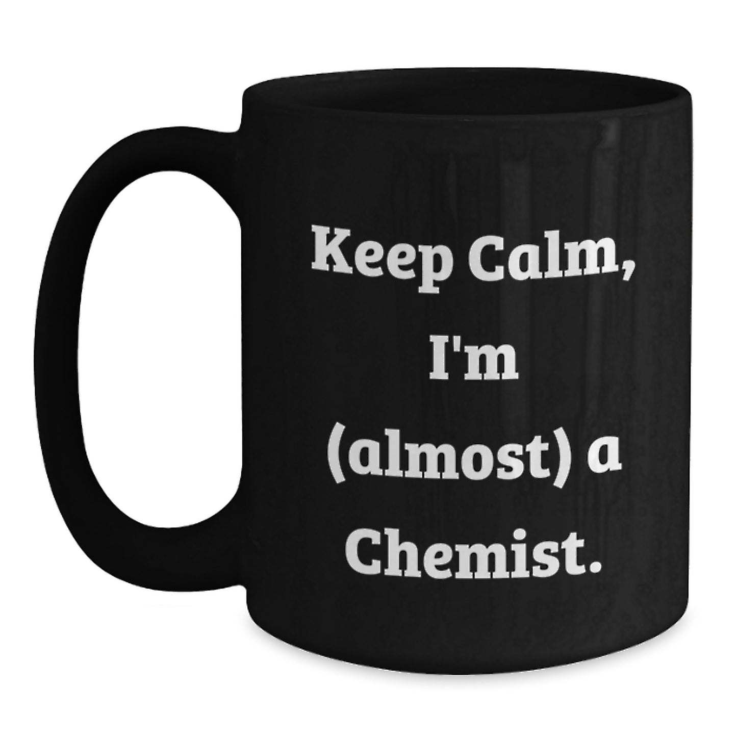 Chemist Keepsake Premium Deluxe Black Coffee Mug for Him Birthday Gift - Main