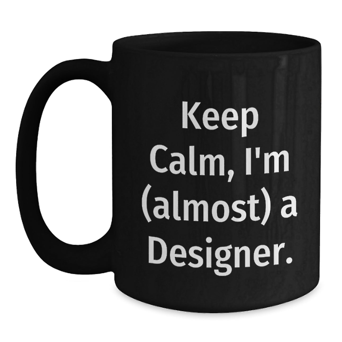 Birthday Gift for Roommates Collectible Designer Black Coffee Mug - Main