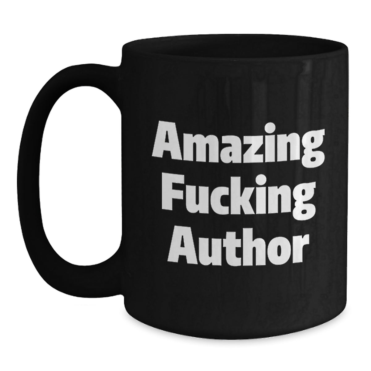 Author Gift for Him - Amazing Fucking Author Keepsake Coffee Mug - Main