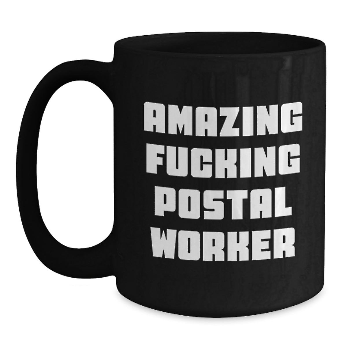 Postal Worker Gift for Him - Amazing Fucking Postal Worker Keepsake - Main