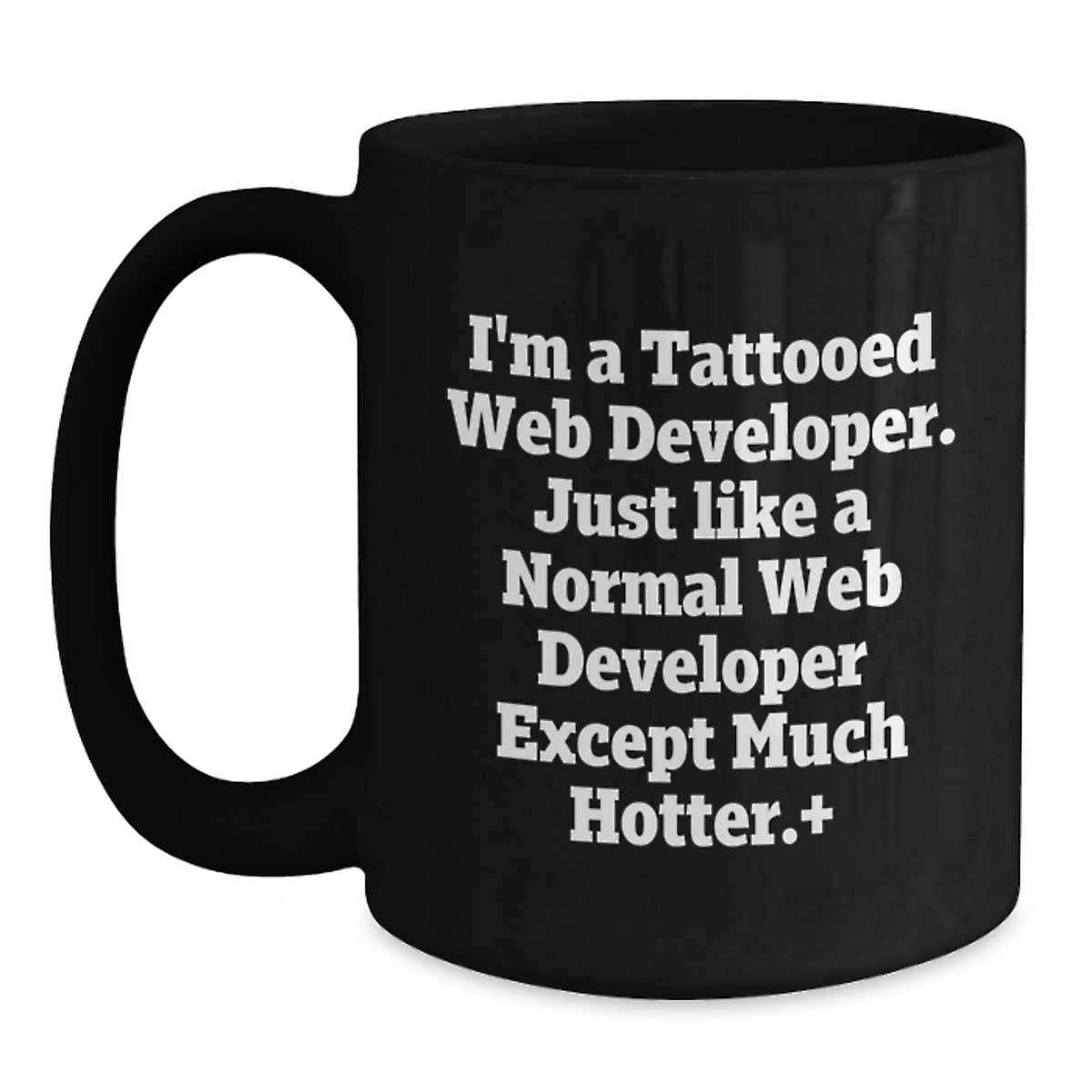 Web Developer Gift for Him A Witty Keepsake Mug for a Hot Programmer - Main