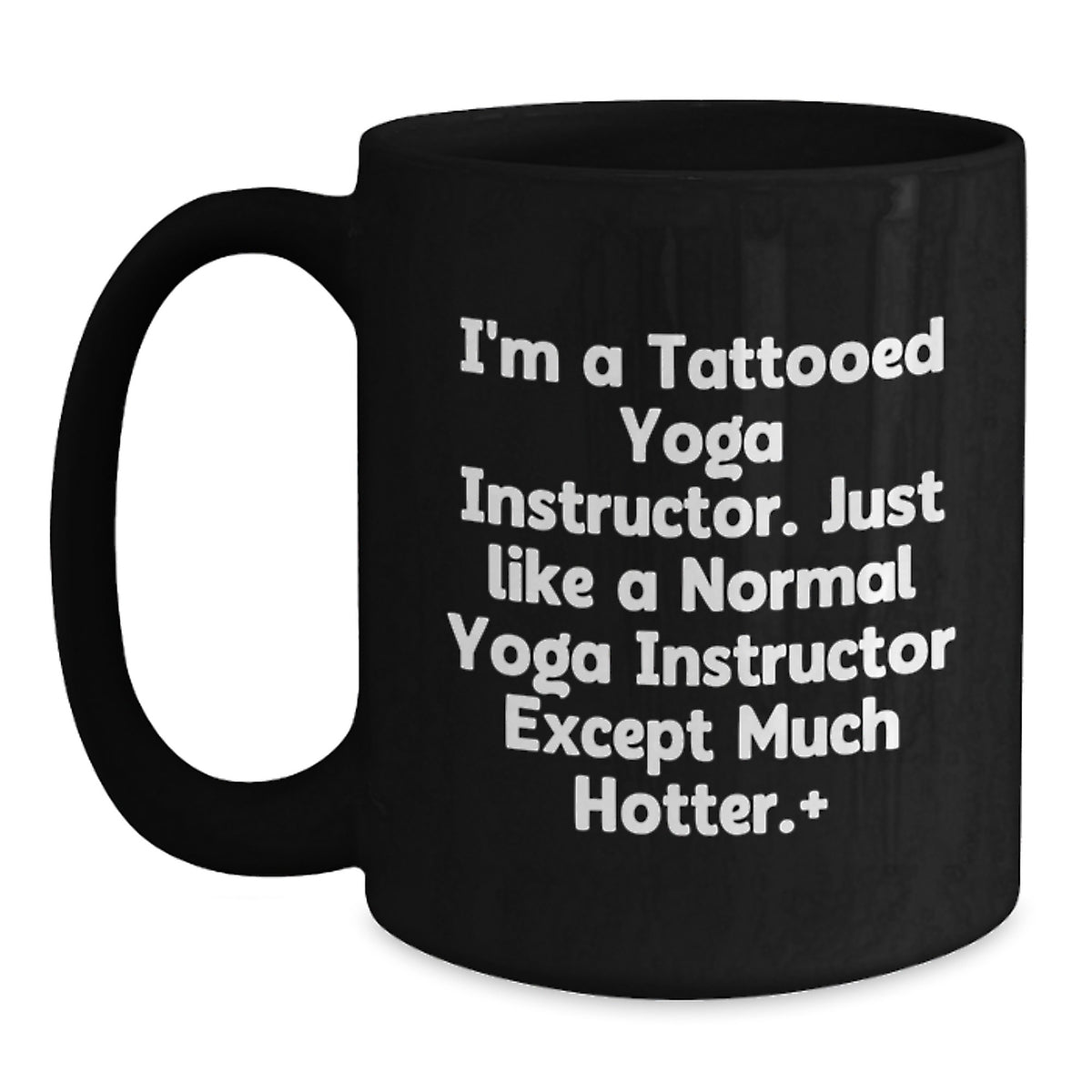 Christmas Gift for Her Playful Tattooed Yoga Instructor Present - Main