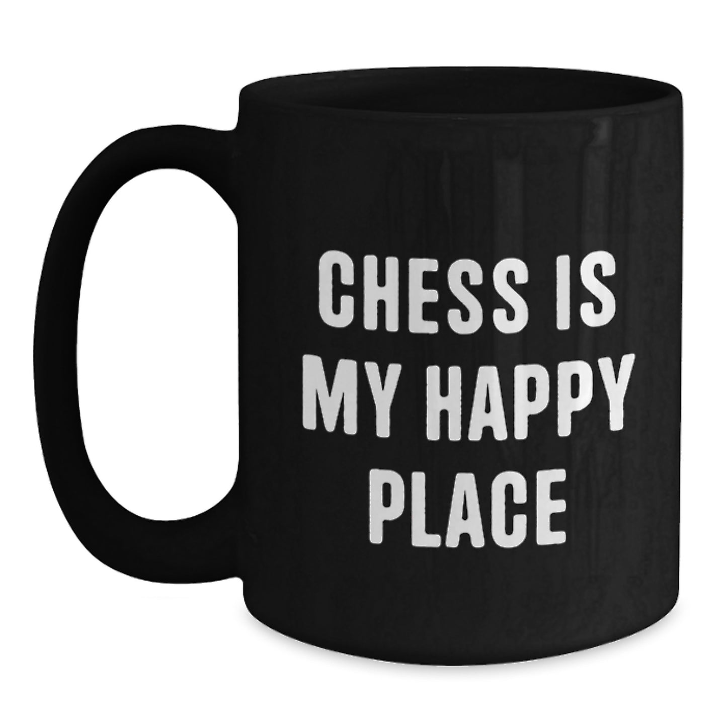 Funny Chess Quotes Black Coffee Mugs for Chess Enthusiasts Gifts from Family and Friends on Father's Day Unique Ideas - Main