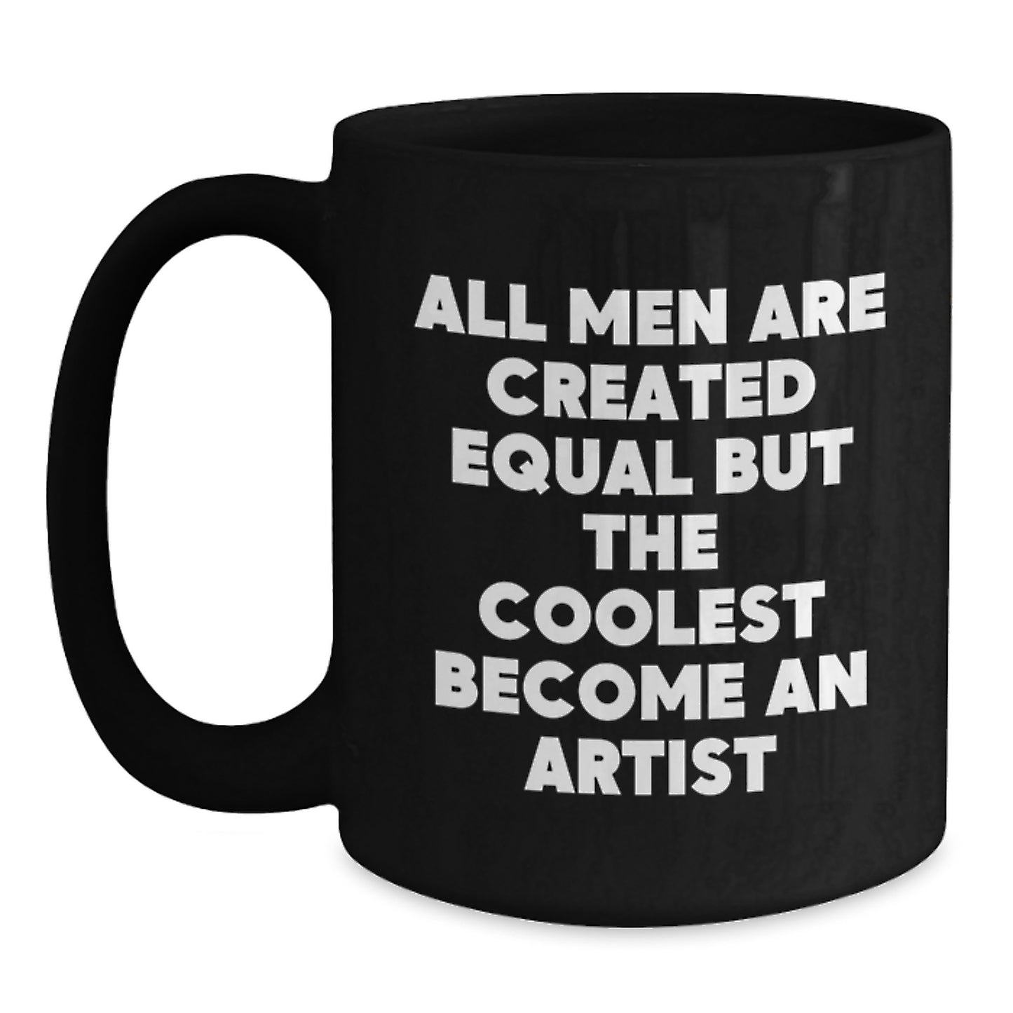 Funny Artist Black Coffee Mugs Gifts for Artist Friends from Men Funny Mug for Artist Lover - Main