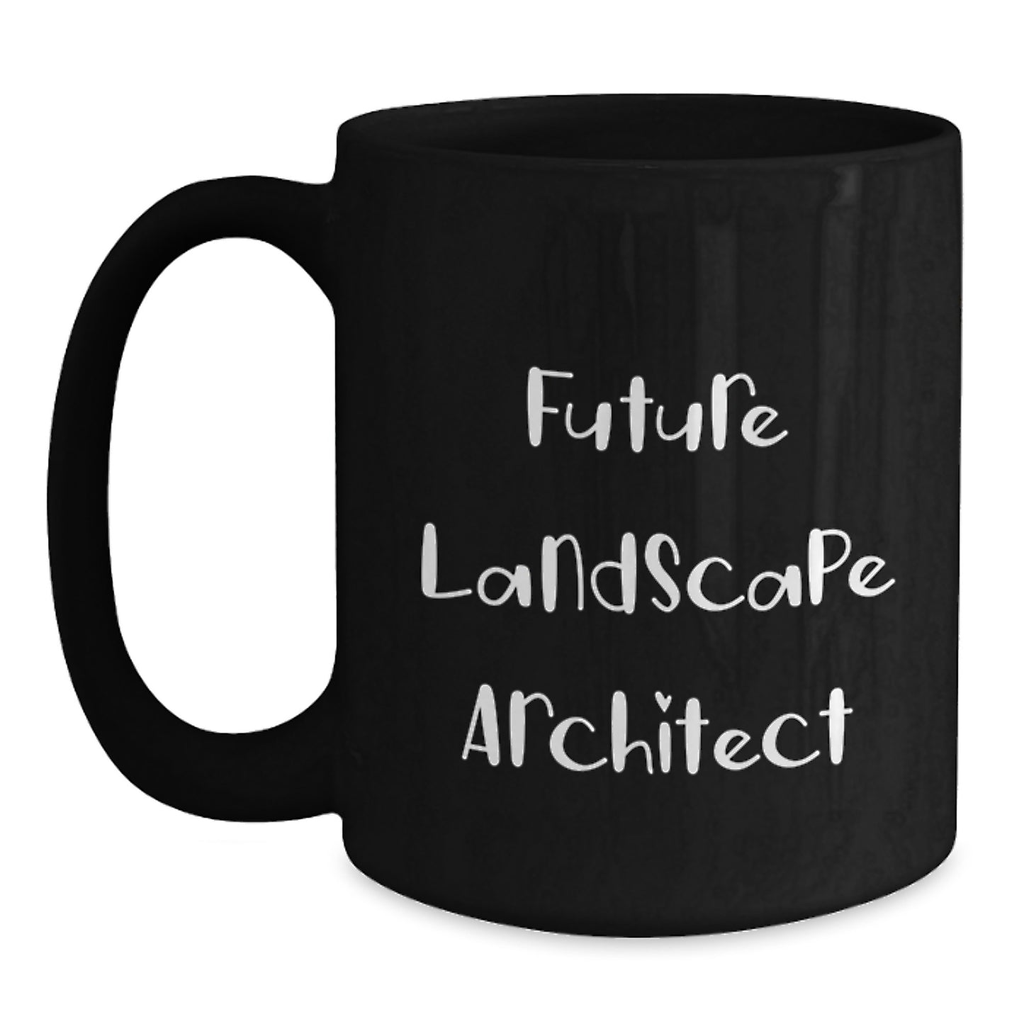 Funny Future Landscape Architect Gifts from Friends, Inspirational Birthday Mug for Men, Women, Coworkers, or Family - 'Future Landscape Architect' - Main