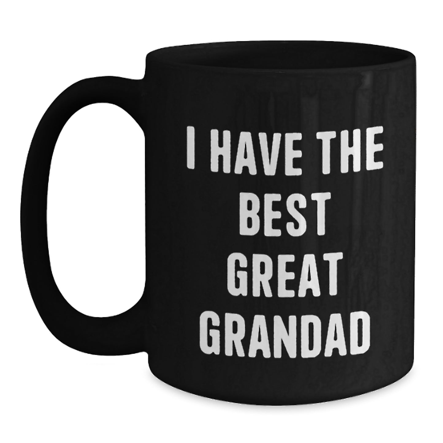 Funny Grandad Gifts, Great Grandad Coffee Mug, Christmas Unique Presents, I Have The Best Great Grandad, Gifts from Family to Grandad - Main