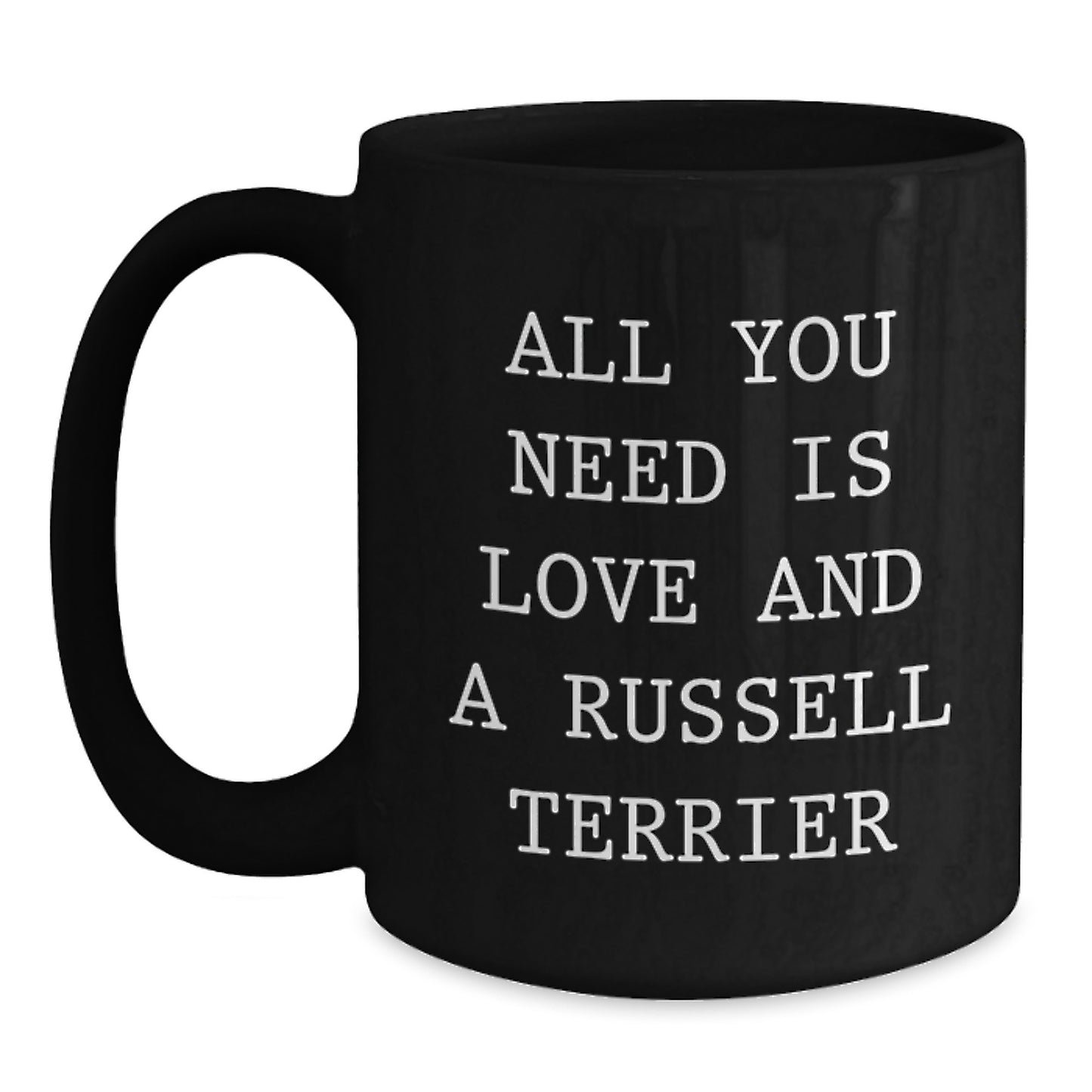 Russell Terrier Dog Lover's Funny Coffee Mug Gifts from Men to Women for Christmas Unique Presents - Main