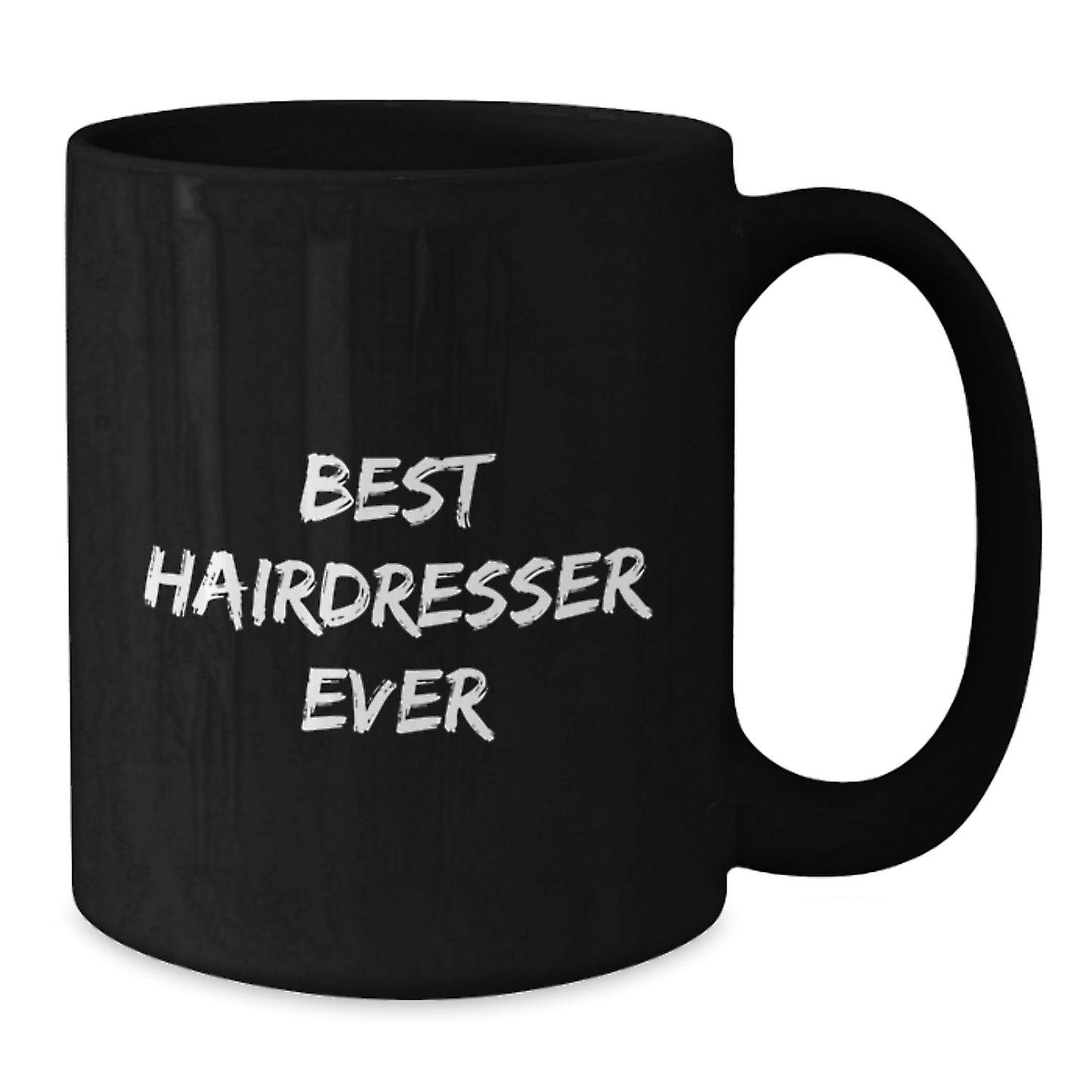 Funny Hairdresser Gifts from Friends for Hairdresser, Best Hairdresser Ever Black Coffee Mug, Graduation Unique Gifts - Additional