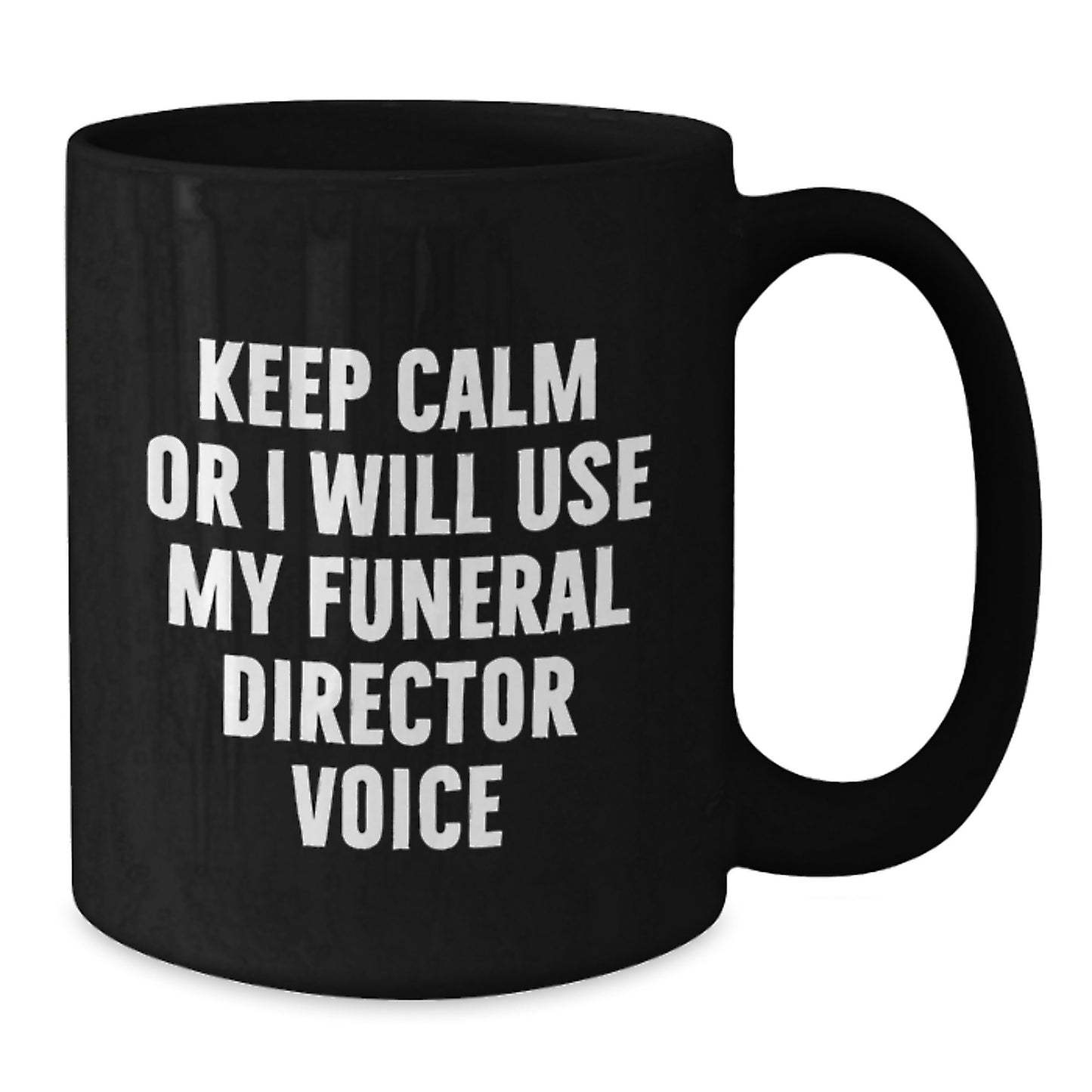 Gifts from Friends and Family to Funeral Director Professionals - Funny Black Coffee Mug for Christmas Unique Gifts - Additional