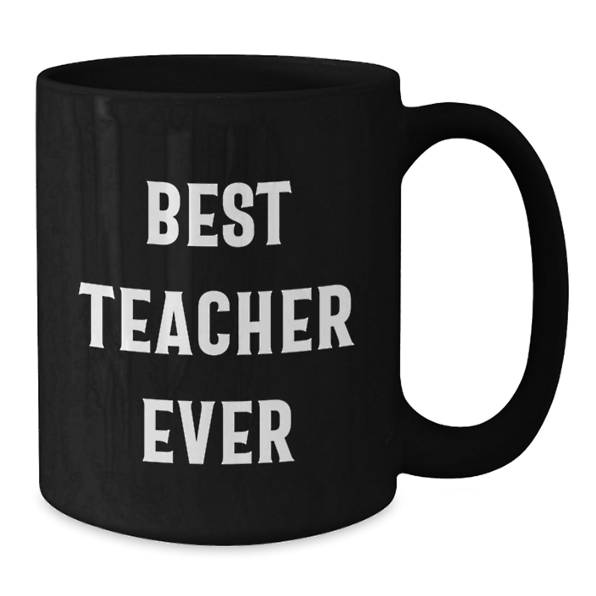 Funny Teacher Gifts from Men, Best 'You're the Best' Christmas Unique Gifts for Teacher, Teacher Black Coffee Mug - Additional