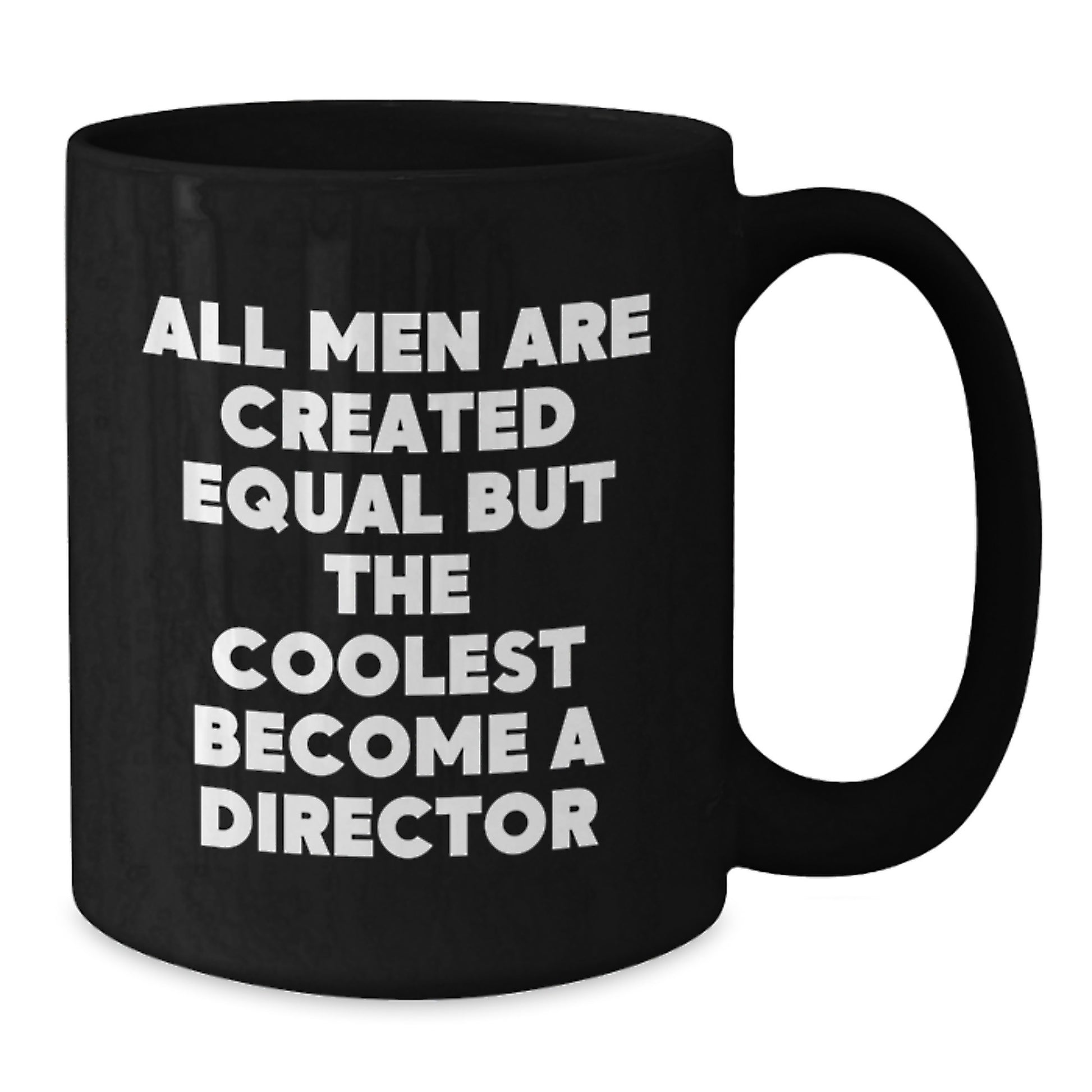 Funny Director Gifts from Friends, Unique Black Coffee Mugs for Director, Christmas Unique Gifts for Director - Additional