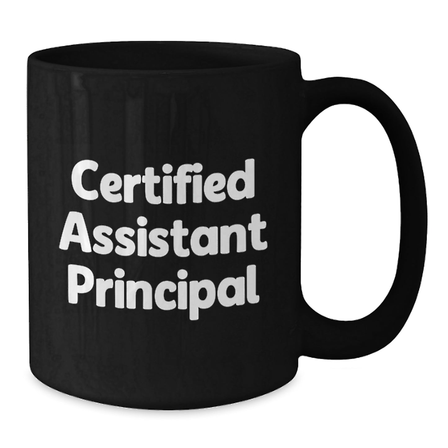 Funny Motivational Gifts for Assistant Principals, Black Coffee Mugs, Perfect Christmas Unique Gifts from Friends and Coworkers - Additional