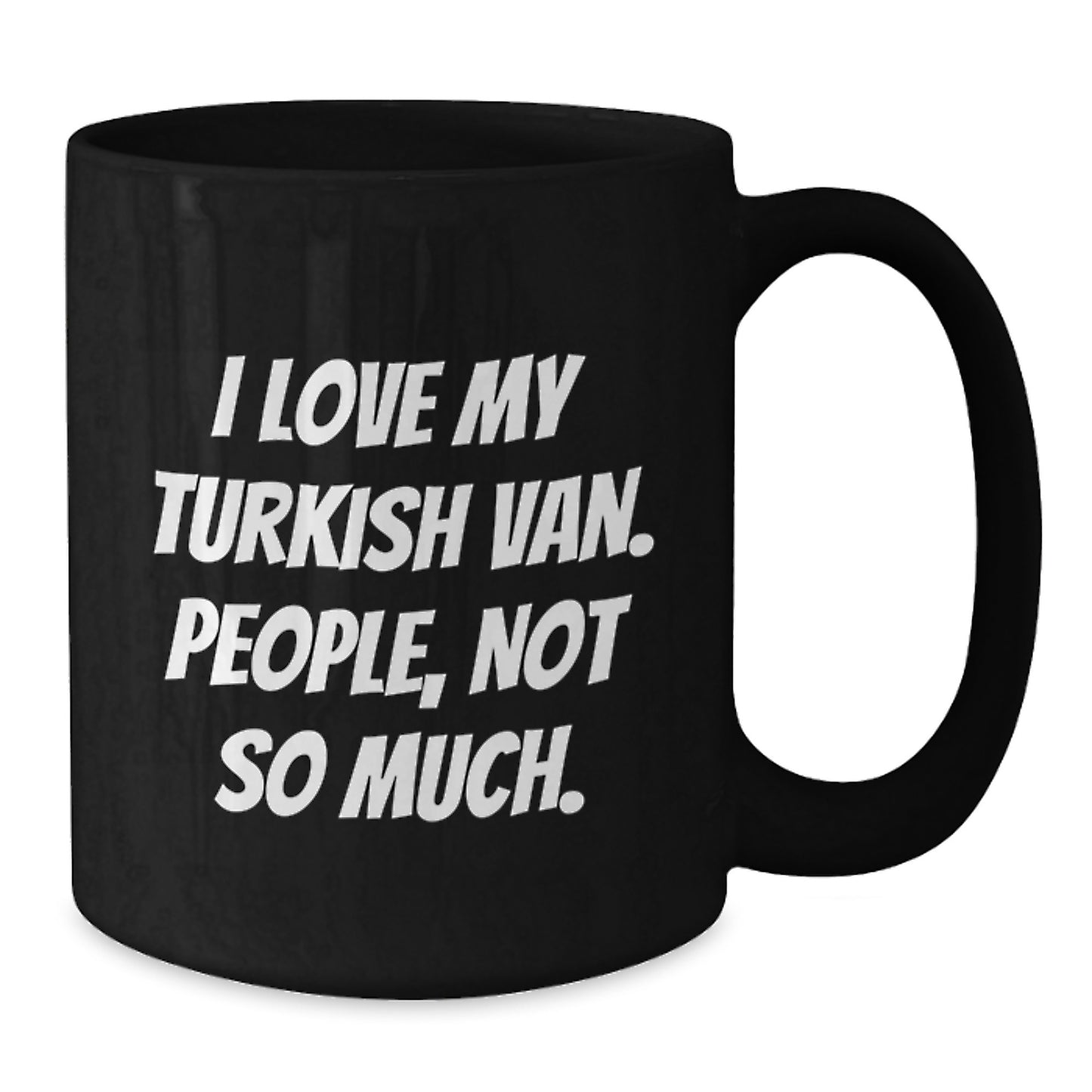 Funny Turkish Van Cat Lover Gifts for Men from Friends, Unique Christmas Unique Gifts - Additional