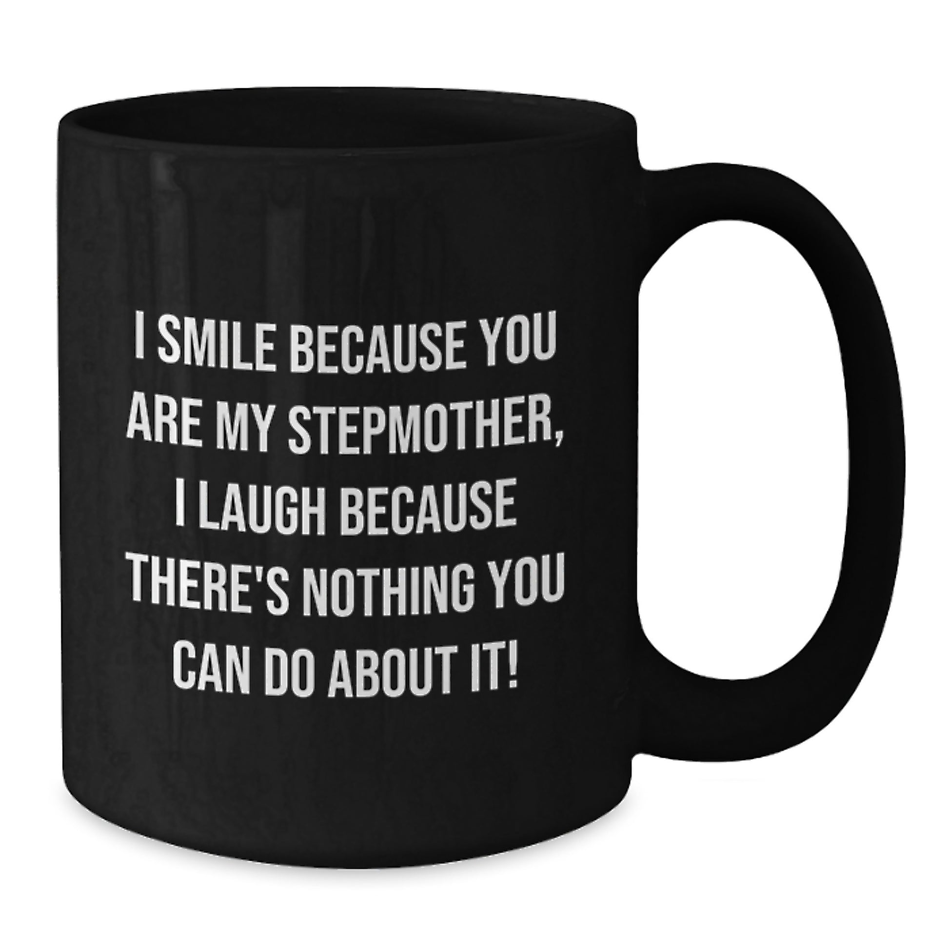 Funny Stepmother Quotes Black Coffee Mugs Gifts from Men for Women Stepmother Christmas Unique Presents - Additional