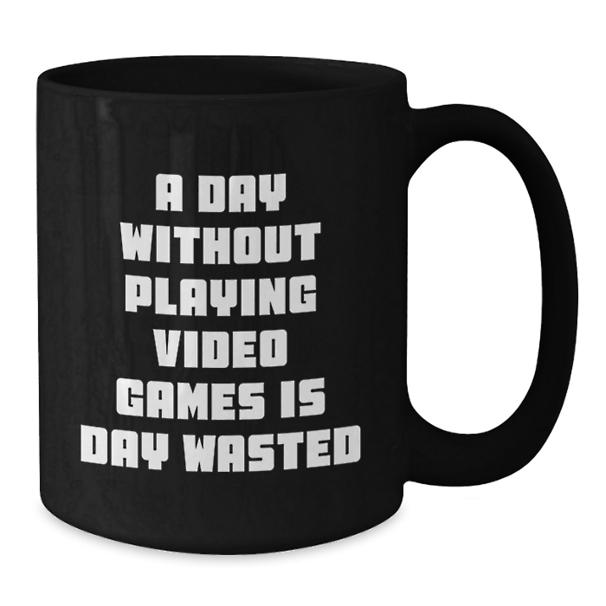 Funny Gaming Quote Black Coffee Mug, Birthday Unique Gifts for Men, Women, Friends, Coworkers, Family, Who Love Playing Video Games - Additional