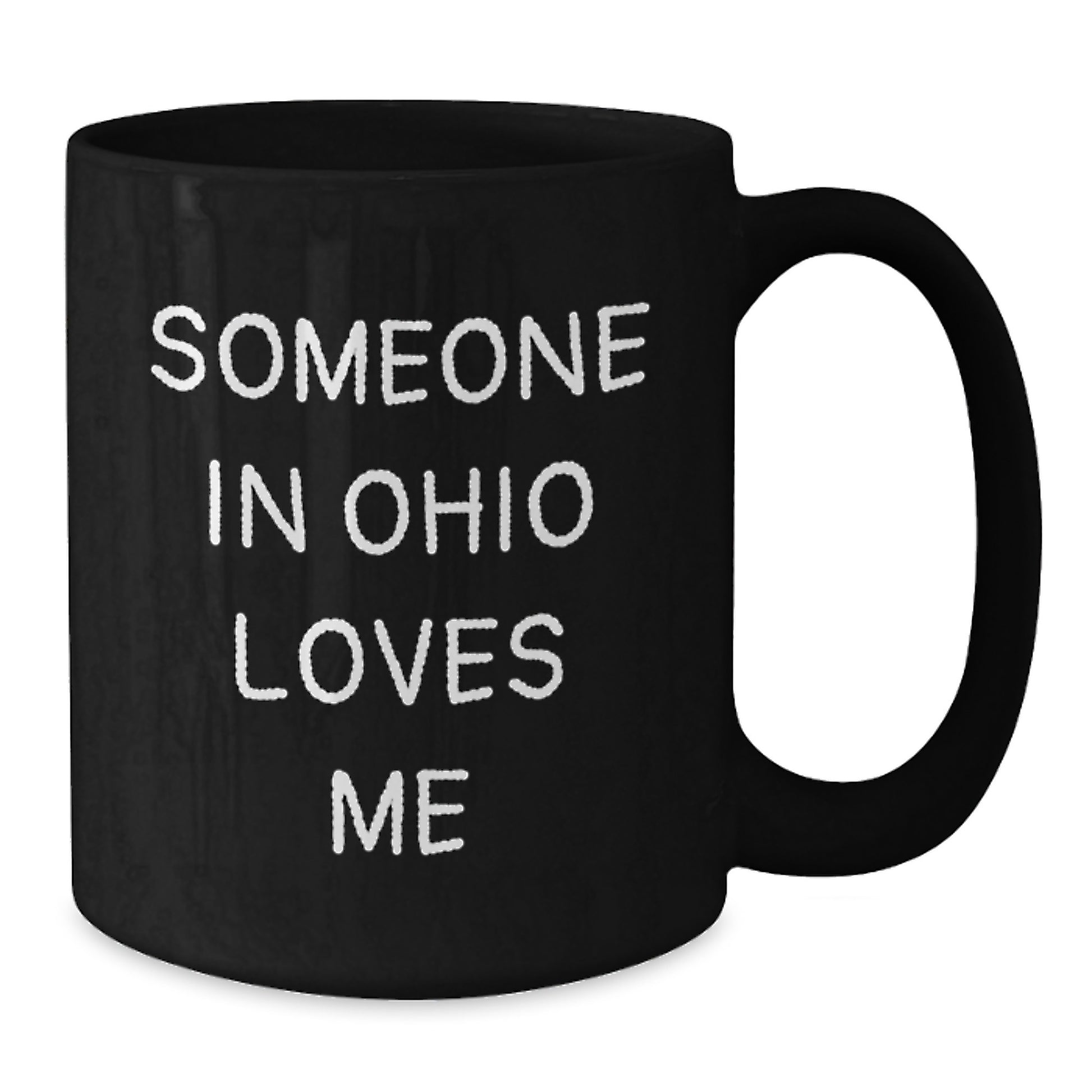 Funny Ohio Black Coffee Mug Gifts from Friends and Family, Someone In Ohio Loves Me, Birthday Unique Gifts for Ohio Lovers - Additional