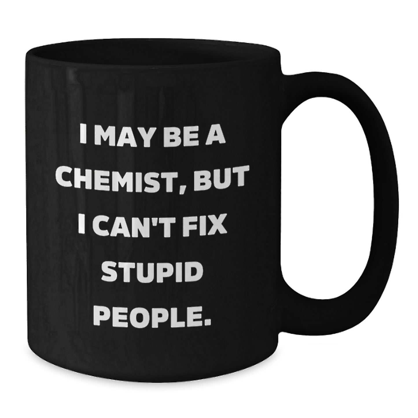 Funny Gift for Chemist Friends Black Coffee Mugs from Family, Chemist Graduation Unique Gifts for Men, Women, Coworkers - Additional