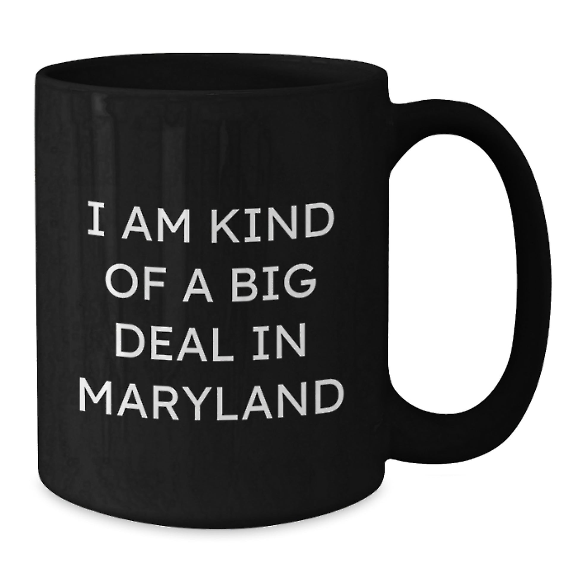 Funny Maryland Black Coffee Mugs Gifts from Friends and Family for Christmas Unique - Additional