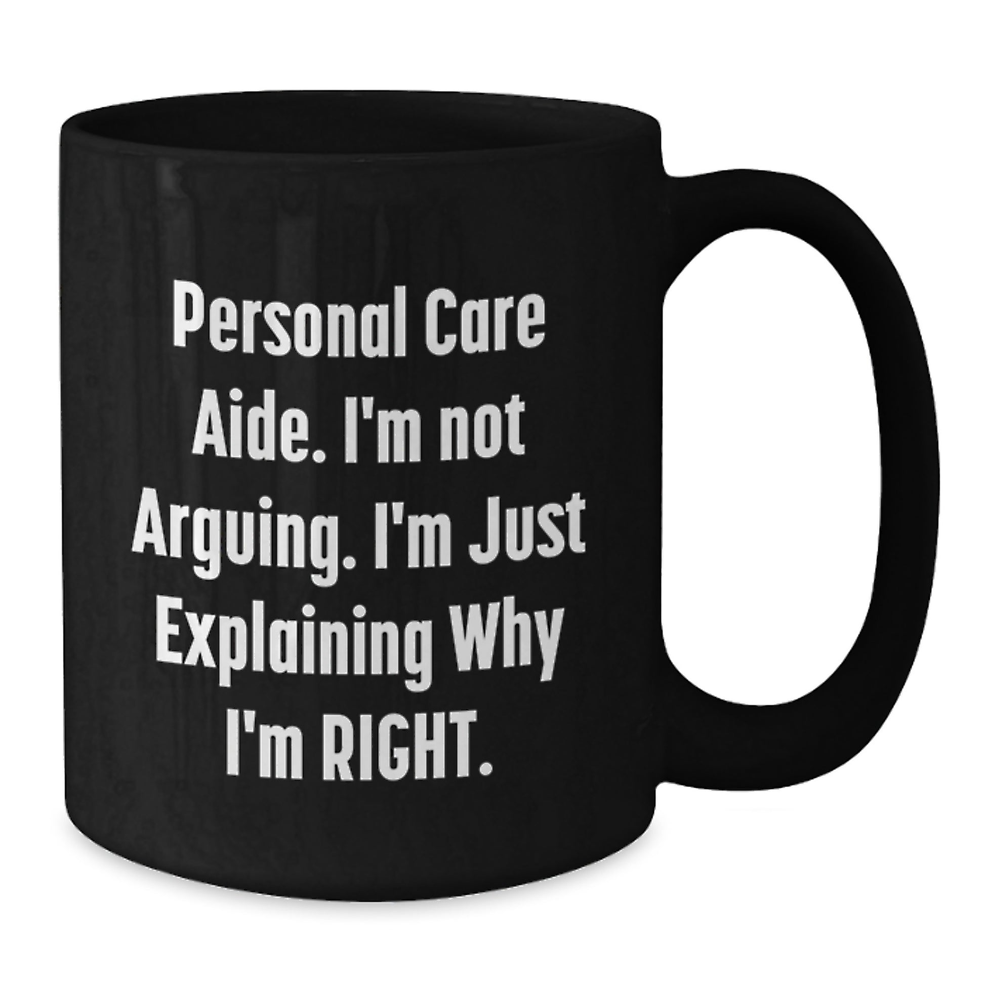 Funny Personal Care Aide Gifts from Friends, Inspirational Coffee Mugs for Personal Care Aide Men, Personal Care Aide Unique Graduation Gifts - Additional