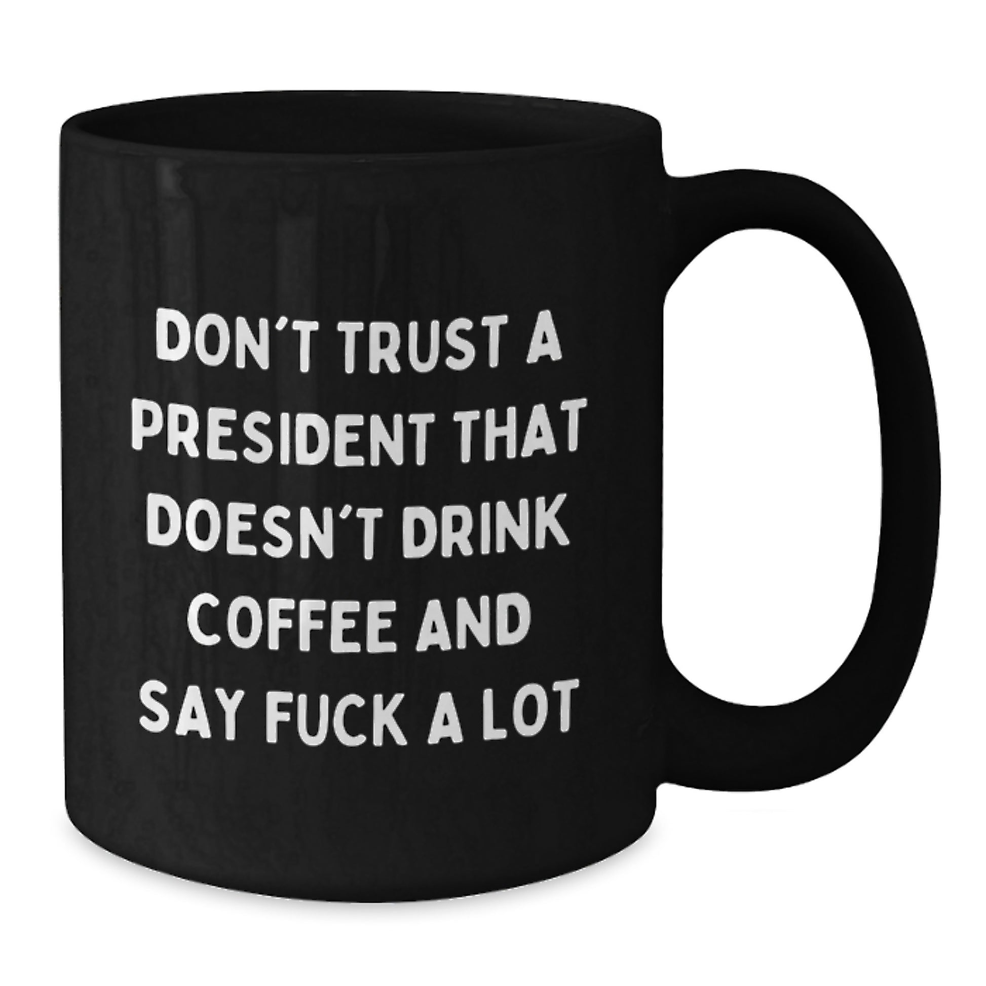 Funny President Gifts, Black Coffee Mug For Men, President Christmas Unique Gifts from Friends to President - Additional