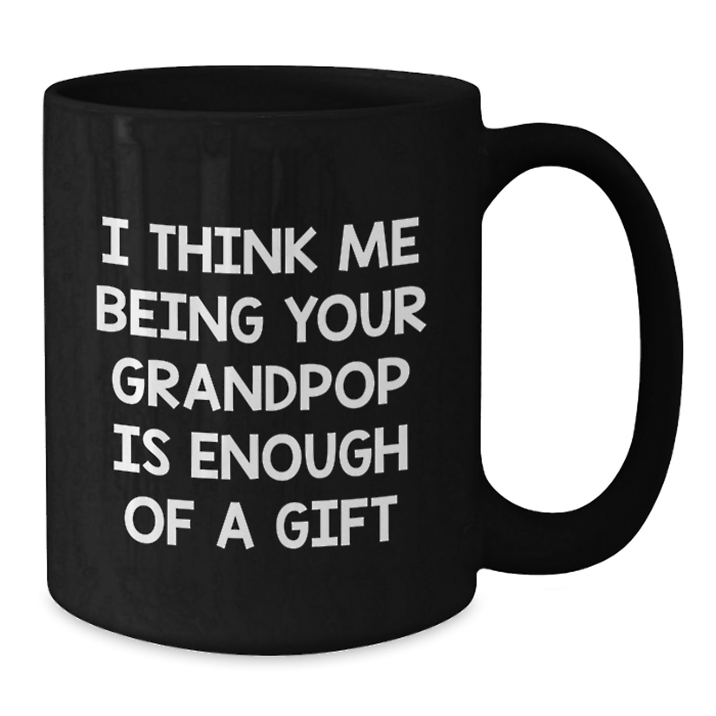 Funny Grandpop Black Coffee Mugs Gifts from Grandpop to Grandpop Graduation Unique Gifts - Additional