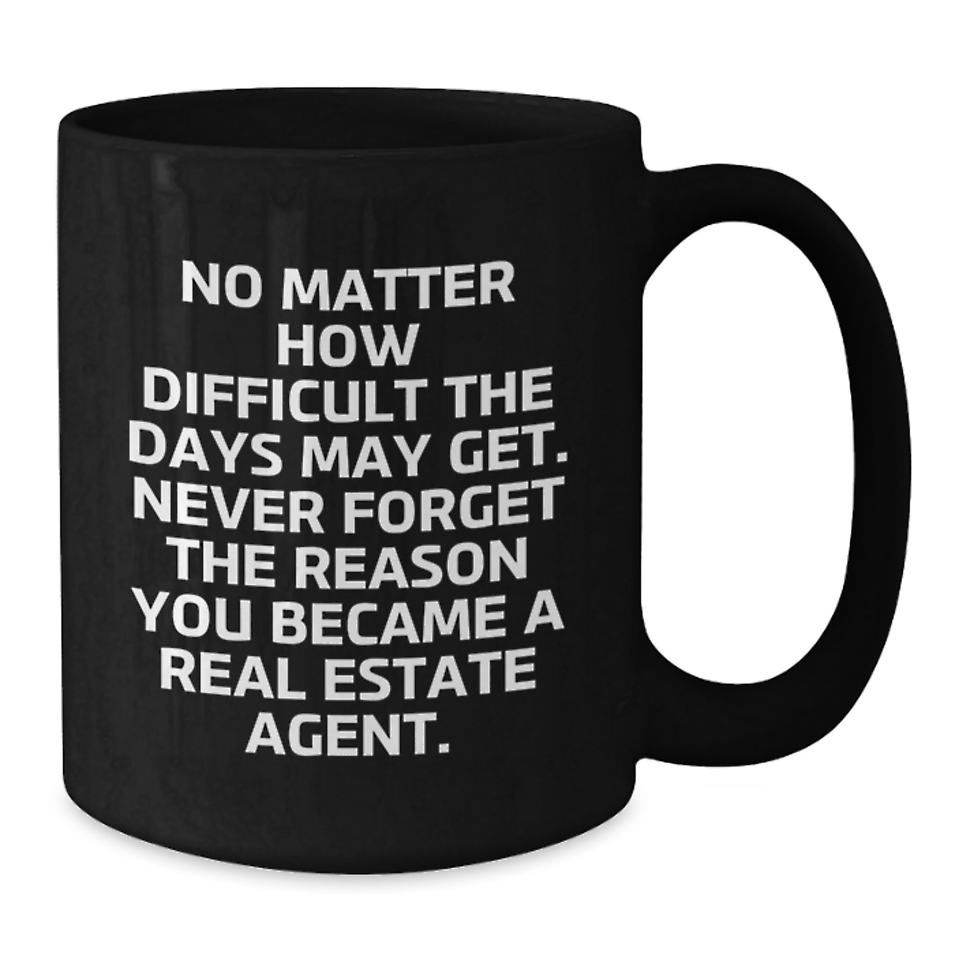 Unique Gifts from Family to Real Estate Agent Men, Funny Inspirational Coffee Mug for Graduation - Additional