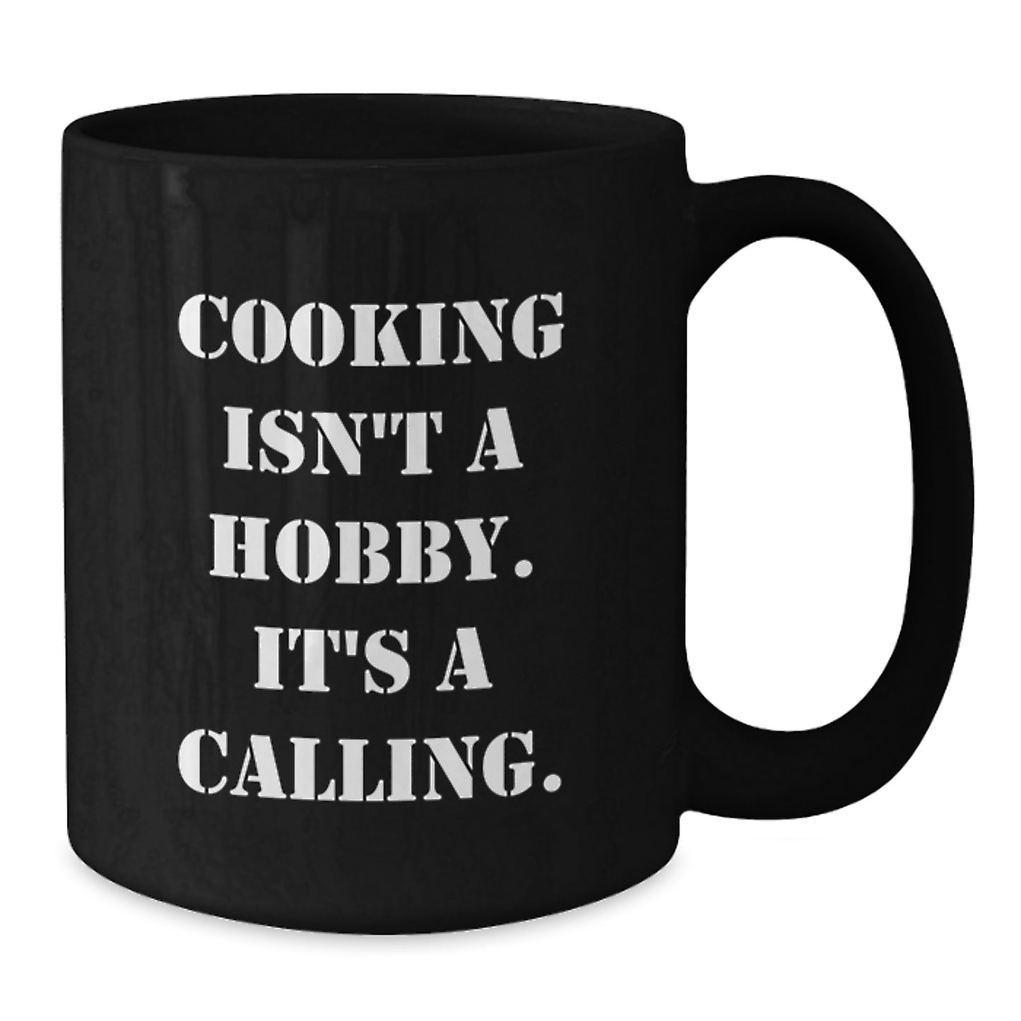 Cooking Keepsake Black Coffee Mug for Him Birthday Gift With 11oz - Additional