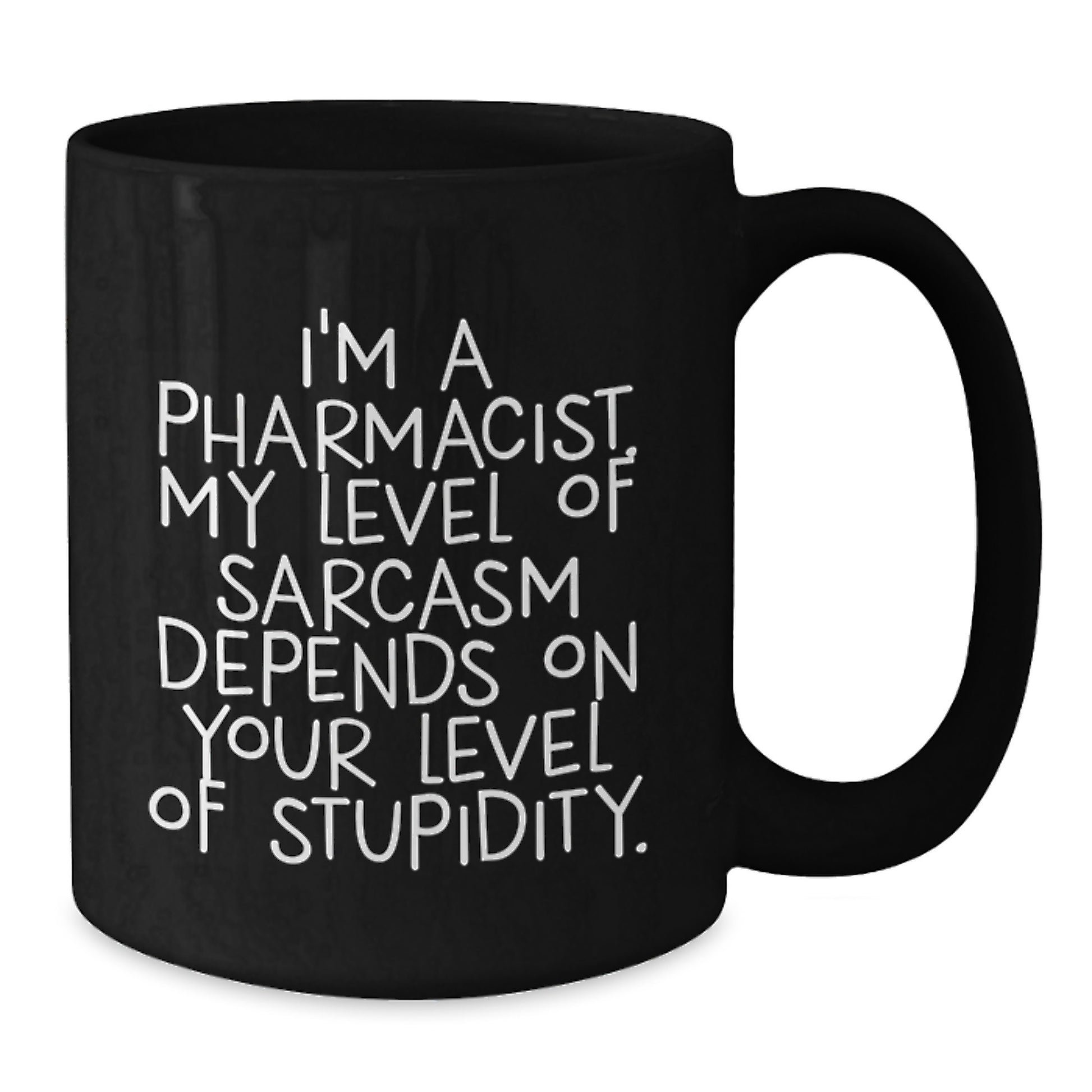 Funny Pharmacist Black Coffee Mugs Gifts from Men Friends for Pharmacist - Graduation Unique Gifts - Additional