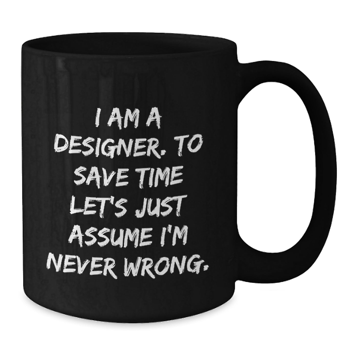 For Him Keepsake Designer Quote Black Coffee Mug Birthday Gift - Additional