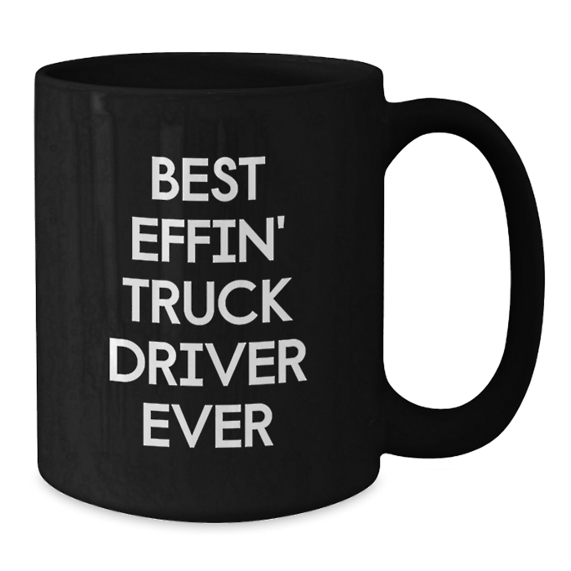 Truck Driver Black Coffee Mug Keepsake Birthday Gift for Him - Additional