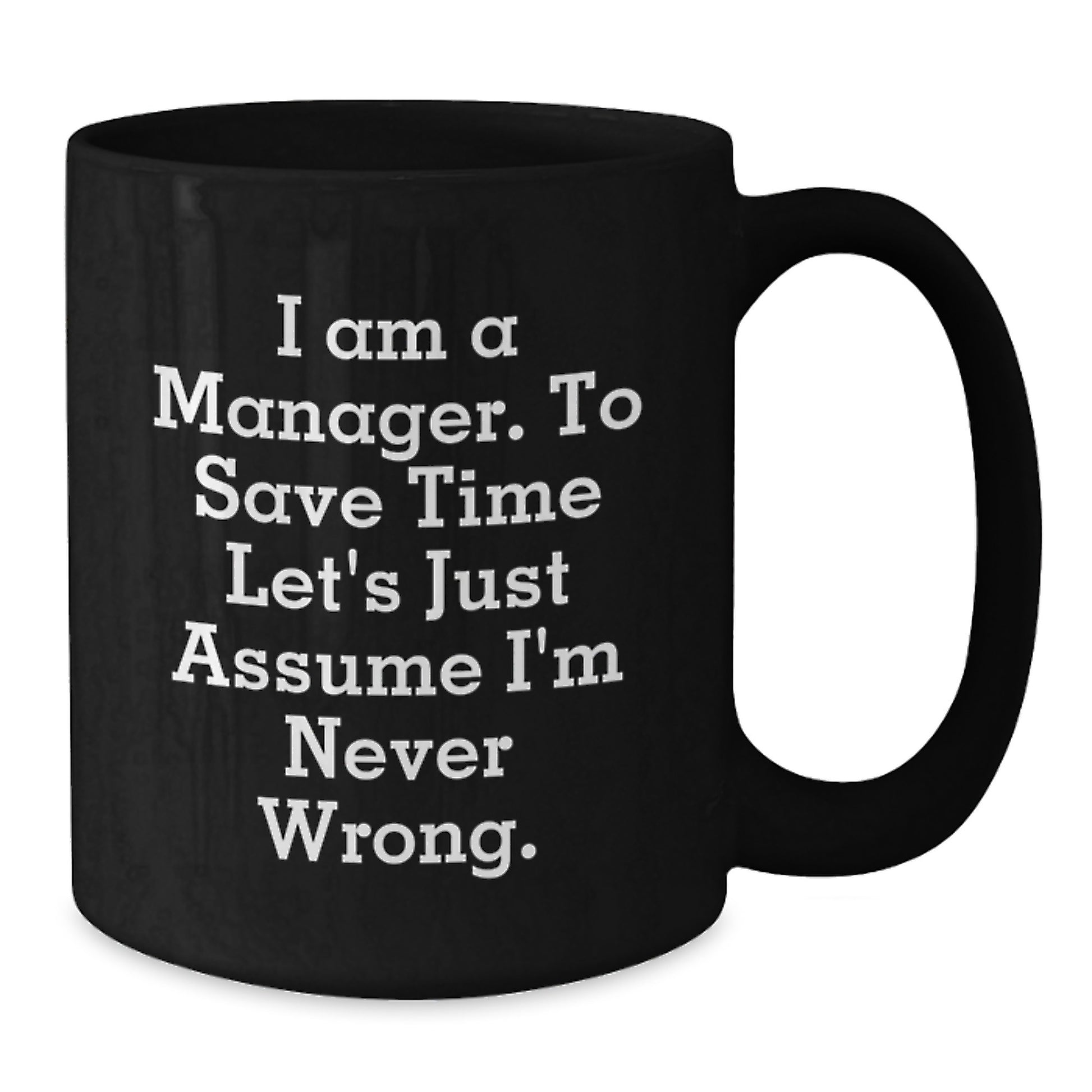 Bold Manager Mug Novelty Birthday Gift for Friends – 11oz Ceramic - Additional