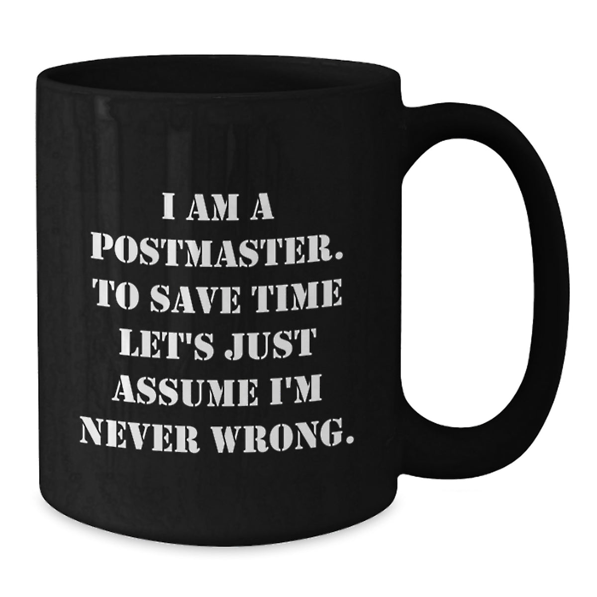 Postmaster Gift for Him - A Humorous Keepsake Mug for Dad's Christmas - Additional